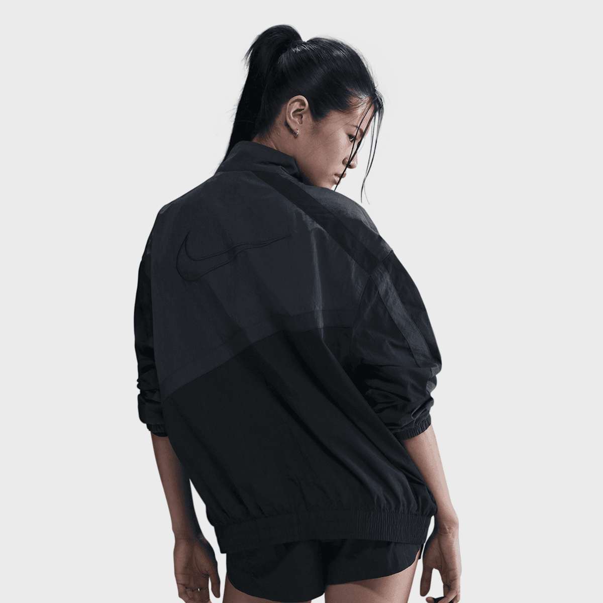 Nike Street Woven Jacket women Tussenseizoensjassen zwart Maat XS Kleding