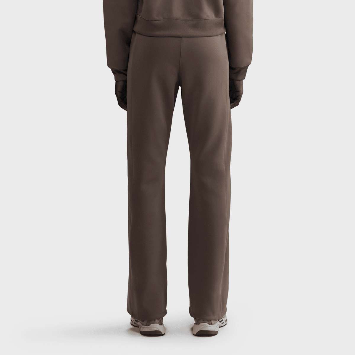 Nike Sportswear Windrunner Mid-Rise Poly Knit Pants women Trainingsbroeken bruin Maat XS Kleding