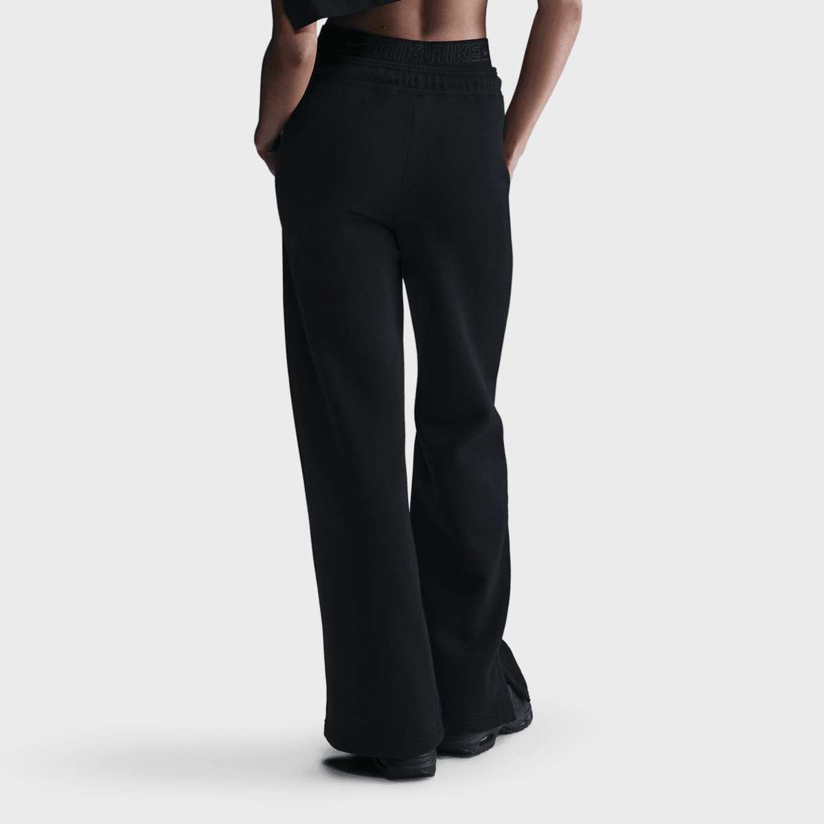 Nike Sportswear Phoenix Fleece High-Waisted Sweatpants Trainingsbroeken in zwart formaten: XS