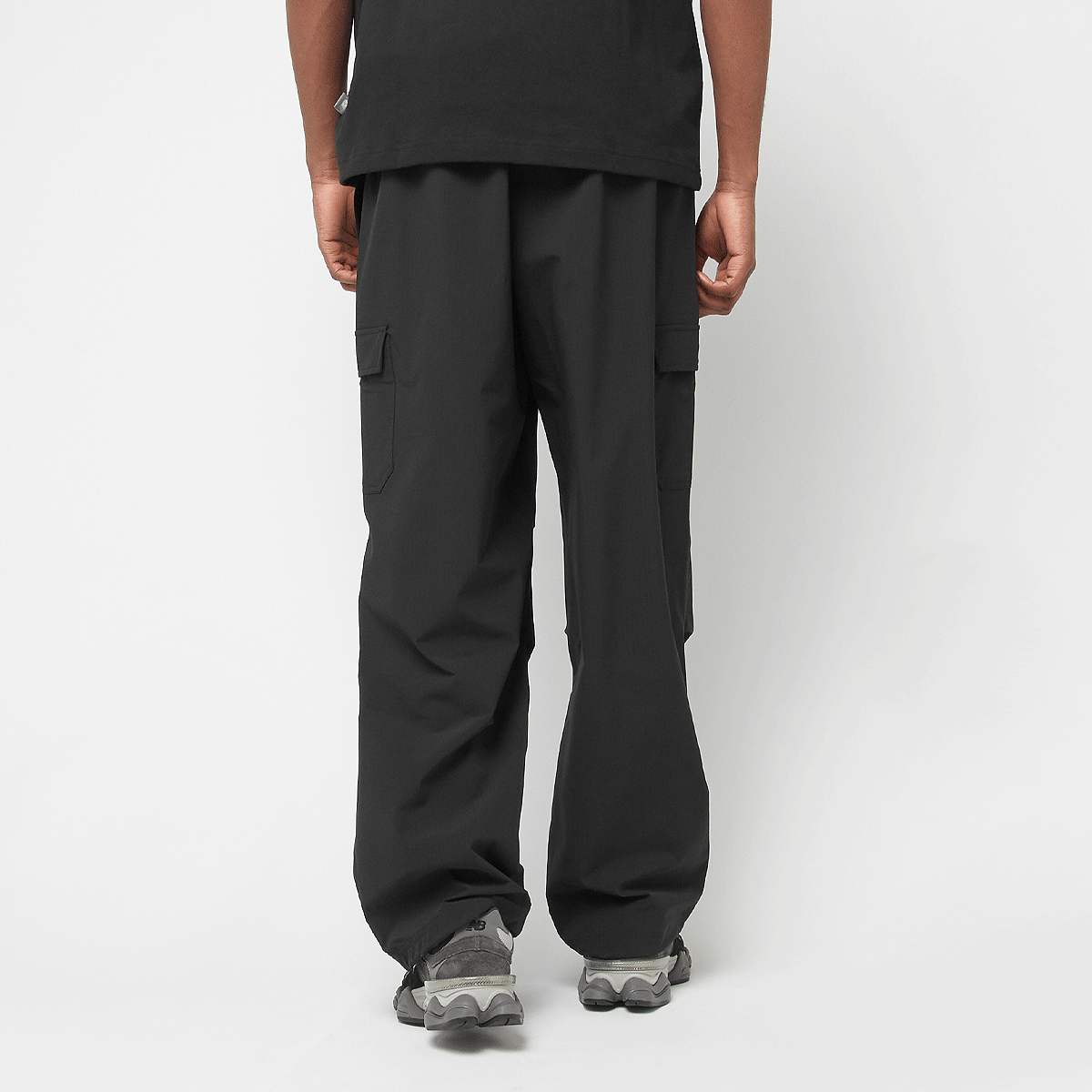 New Balance Ripstop Cargo Pant men Trainingsbroeken zwart Maat S Kleding