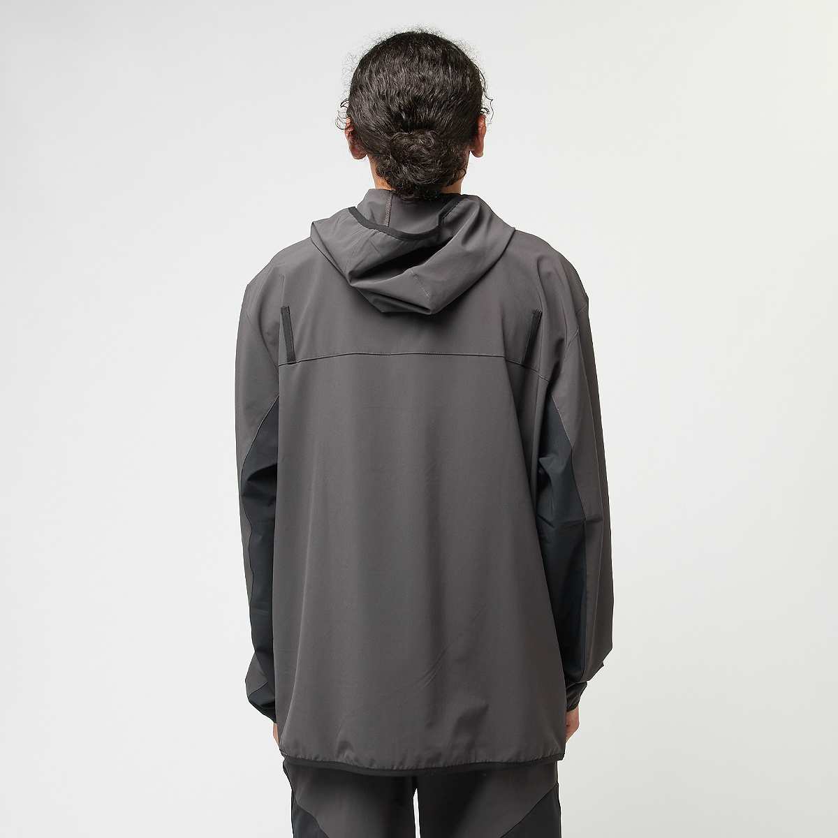 New Balance Woven Full Zip Jacket men Trainingspakken grijs Maat S Kleding