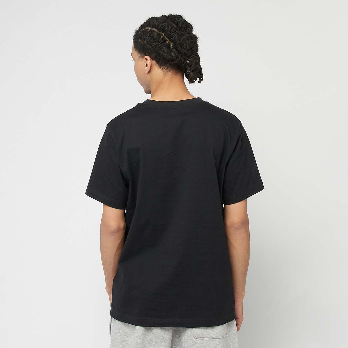 New Balance Sport Essentials Gradient Logo T-Shirt black men T-Shirts & Polo's zwart Maat S Kleding