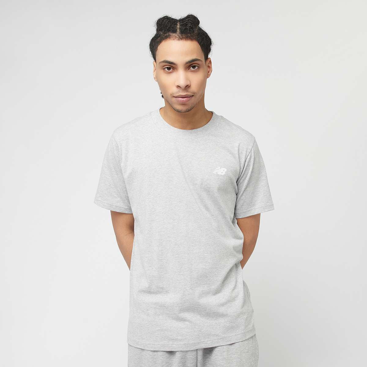 New Balance Sport Arch Graphic T-Shirt men T-Shirts & Polo's grijs Maat S Kleding