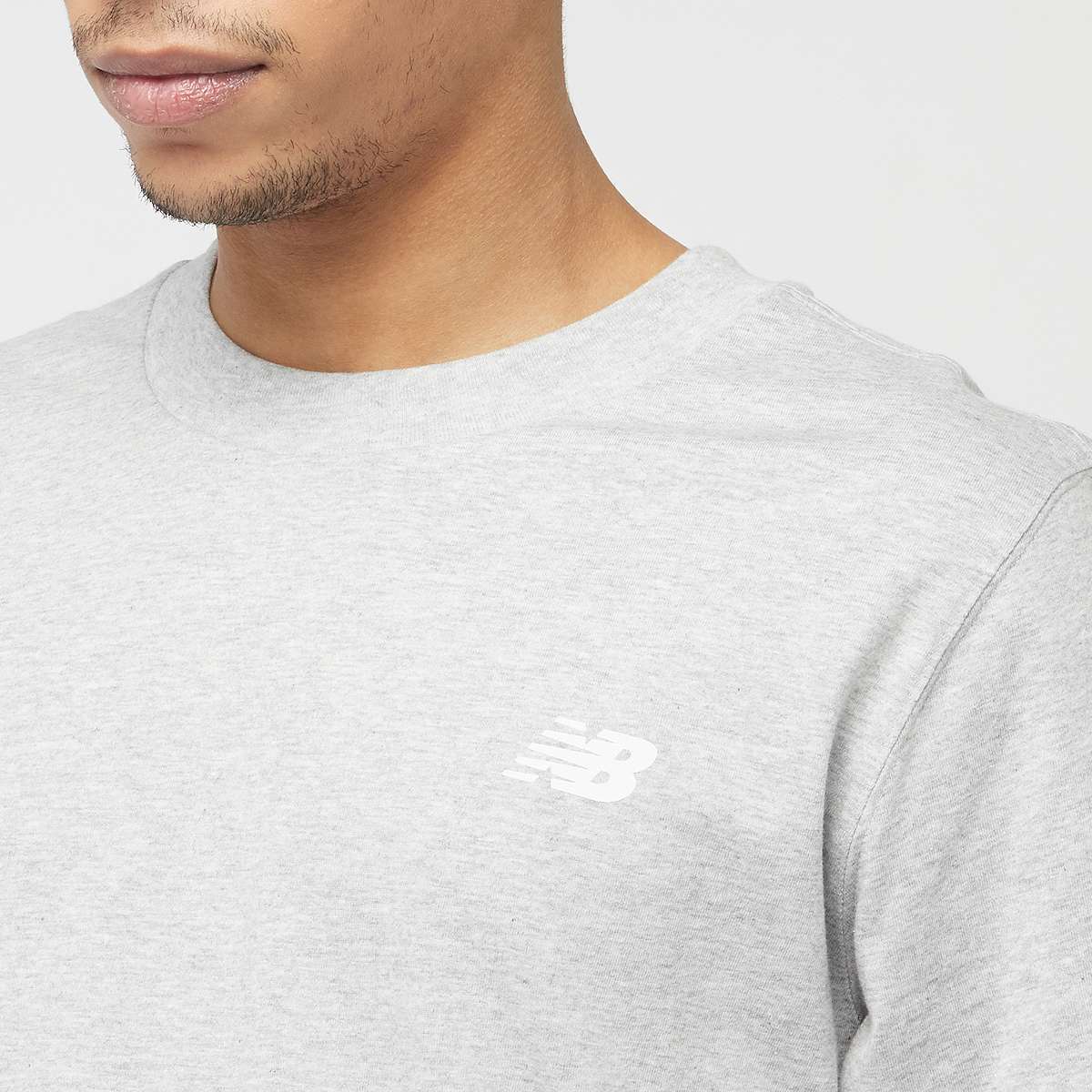 New Balance Sport Arch Graphic T-Shirt men T-Shirts & Polo's grijs Maat S Kleding