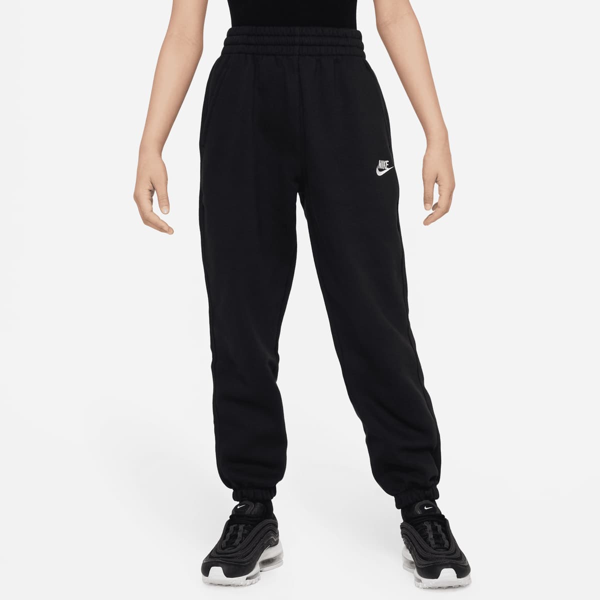 Nike Sportswear Club Fleece Pants Trainingsbroeken in zwart formaten: 158