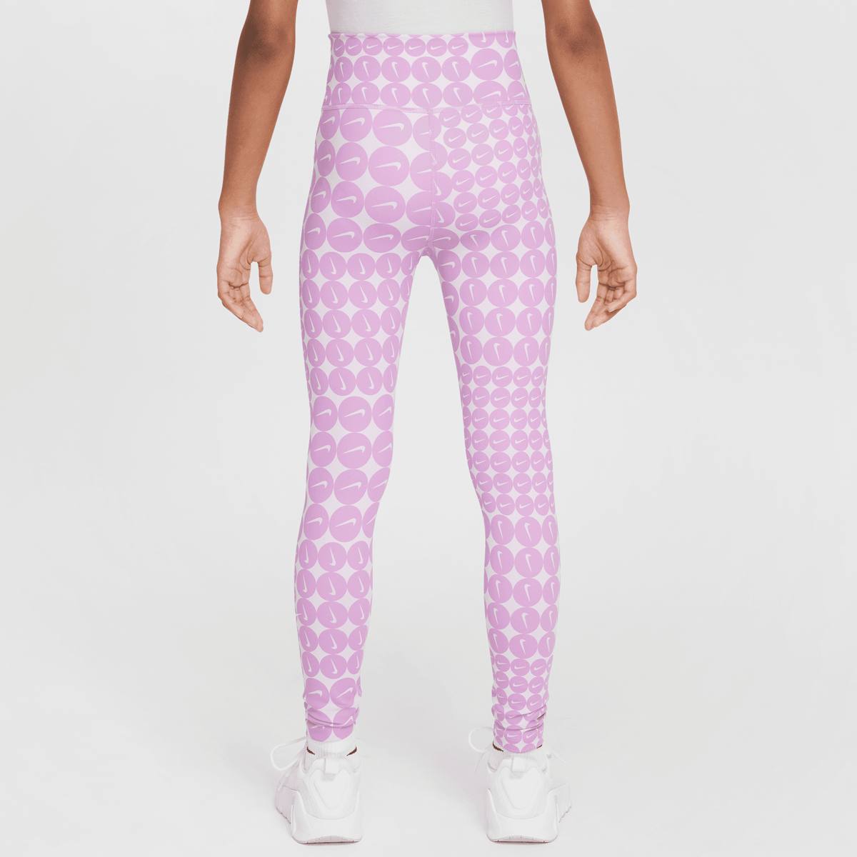 Nike One Dri-FIT All Over Print Leggings unisex Sportshorts roze Kleding