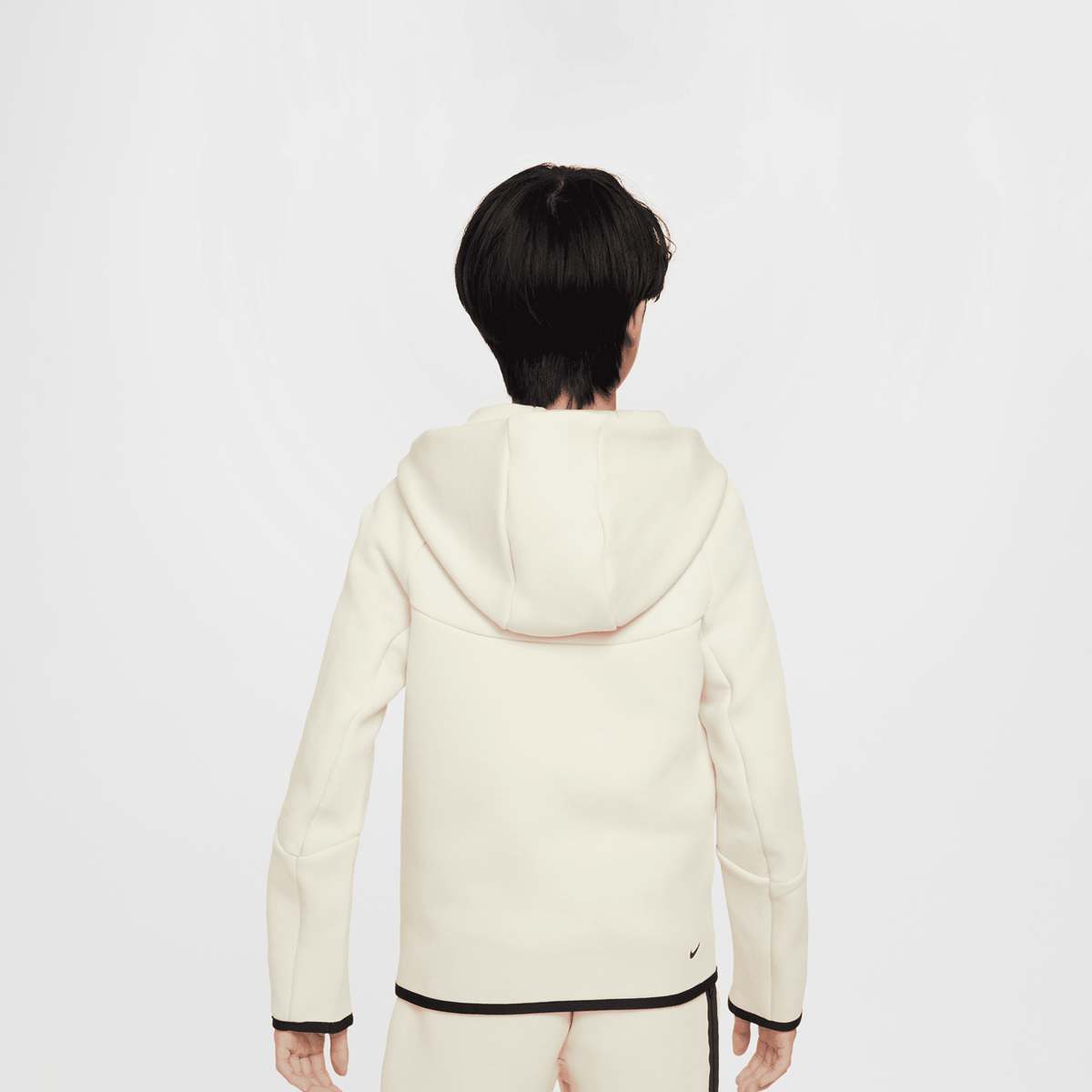 Nike Sportswear Tech Fleece Full-Zip Hoodie unisex Hoodies & Sweaters beige Kleding
