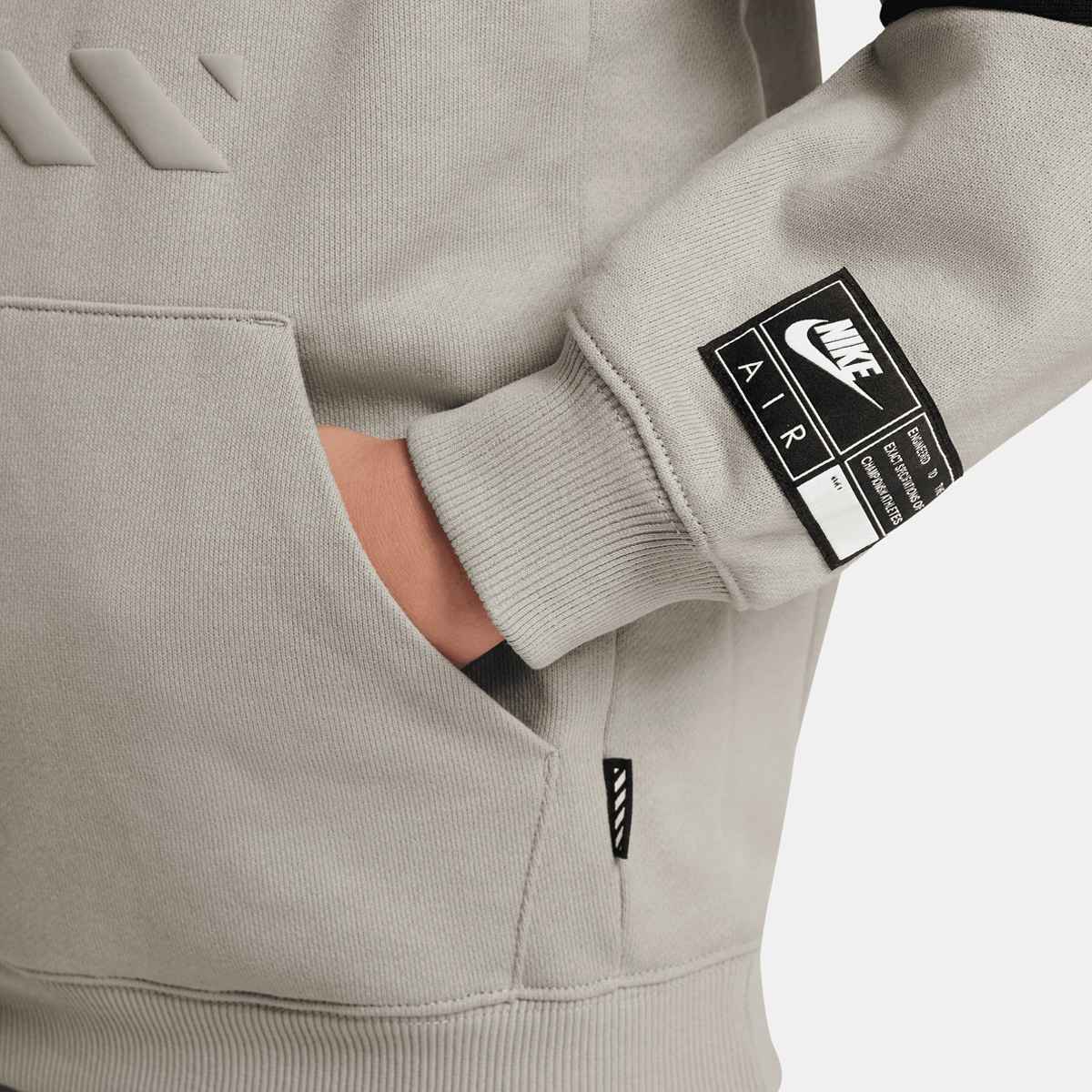 Nike Air Fleece Hoodie unisex Hoodies & Sweaters grijs Kleding
