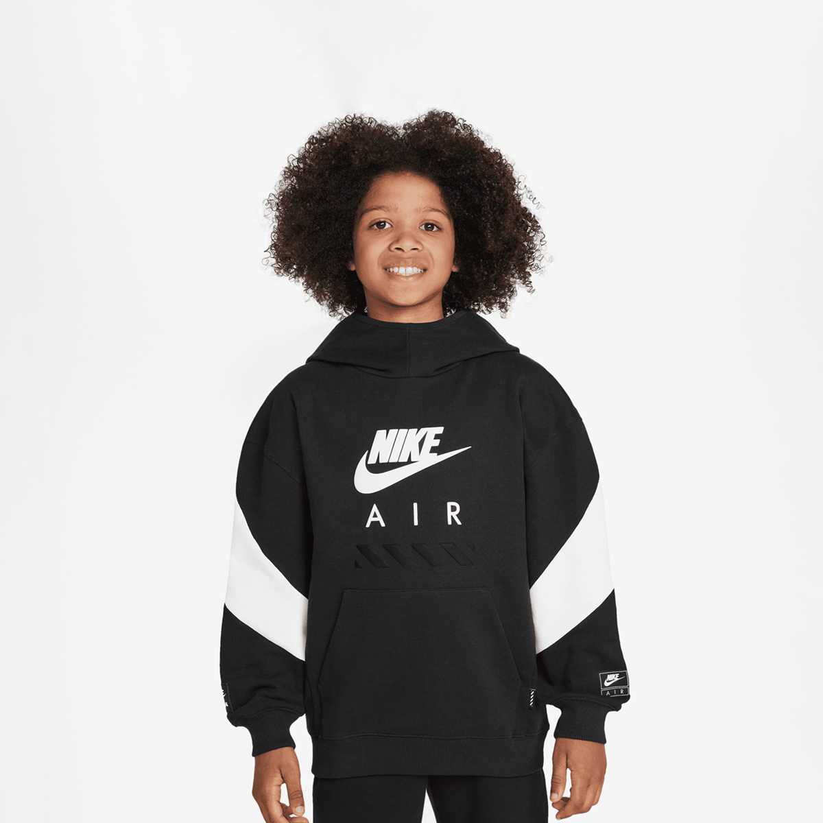 Nike Air Fleece Hoodie unisex Hoodies & Sweaters zwart Kleding