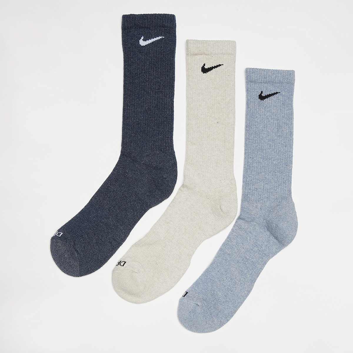 Nike 3 PACK Everyday Plus Cushioned unisex Sokken multicolor Maat 38-42 Kleding