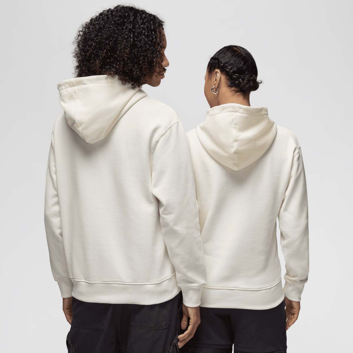 Jordan Flight Graphics Fleece Hoodie men Hoodies & Sweaters beige Maat S Kleding