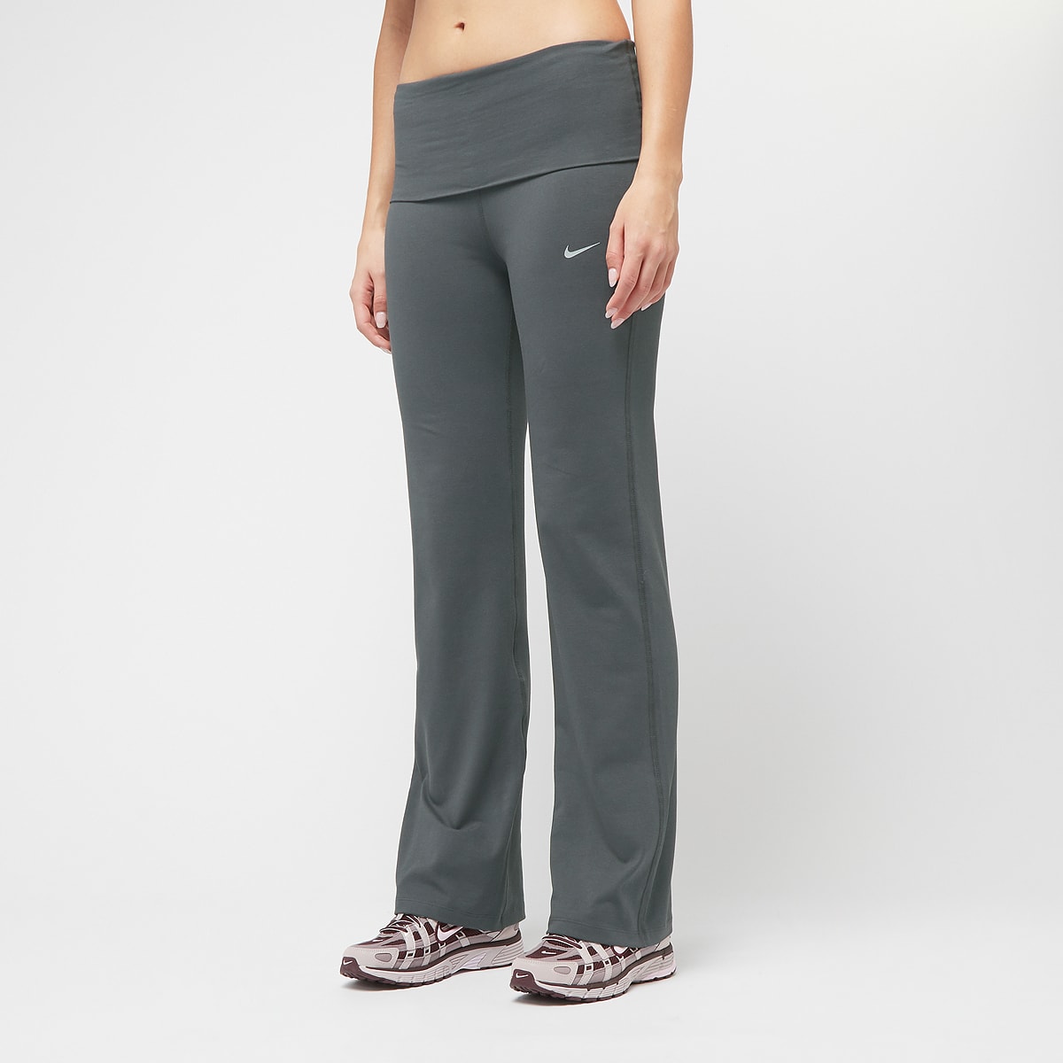 Nike HR Fldovr Pants Coord wo Leggings grijs Maat XS Kleding