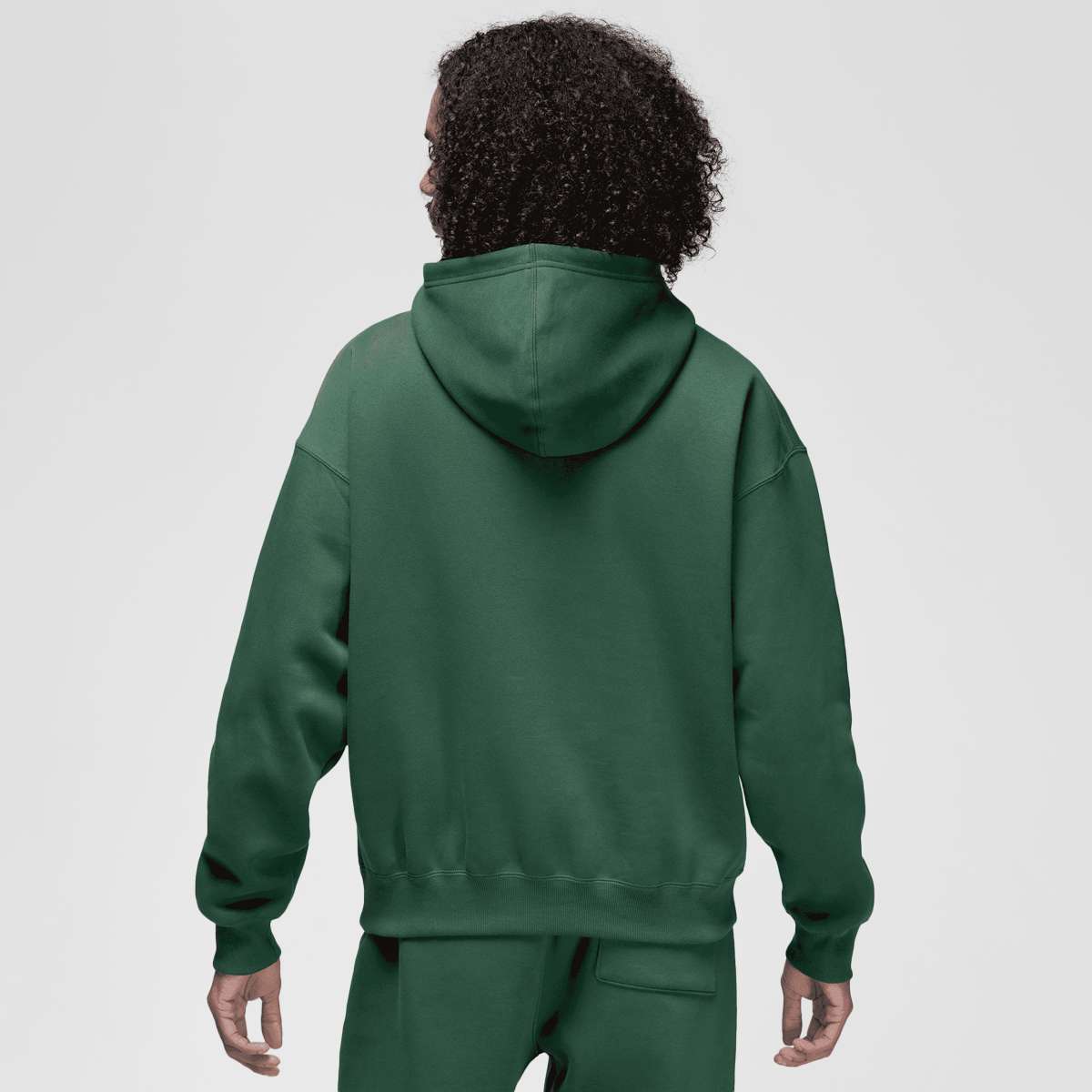 Jordan Brooklyn Fleece Oversized Hoodie men Hoodies & Sweaters groen Maat S Kleding