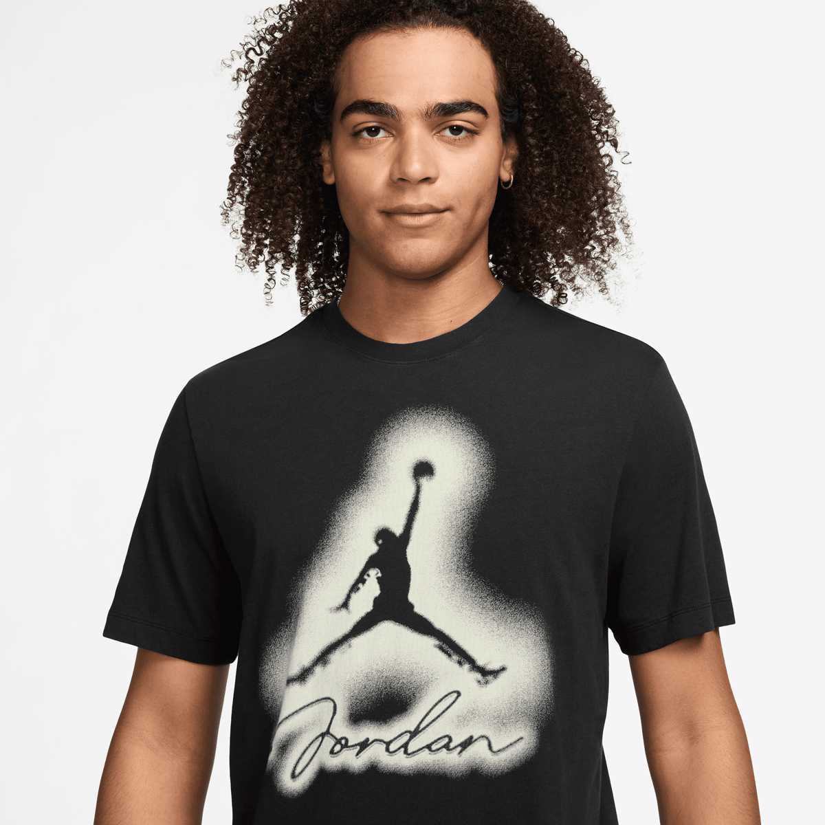 Jordan Flight MVP Jumpman Crew T-Shirt men T-Shirts & Polo's zwart Maat S Kleding