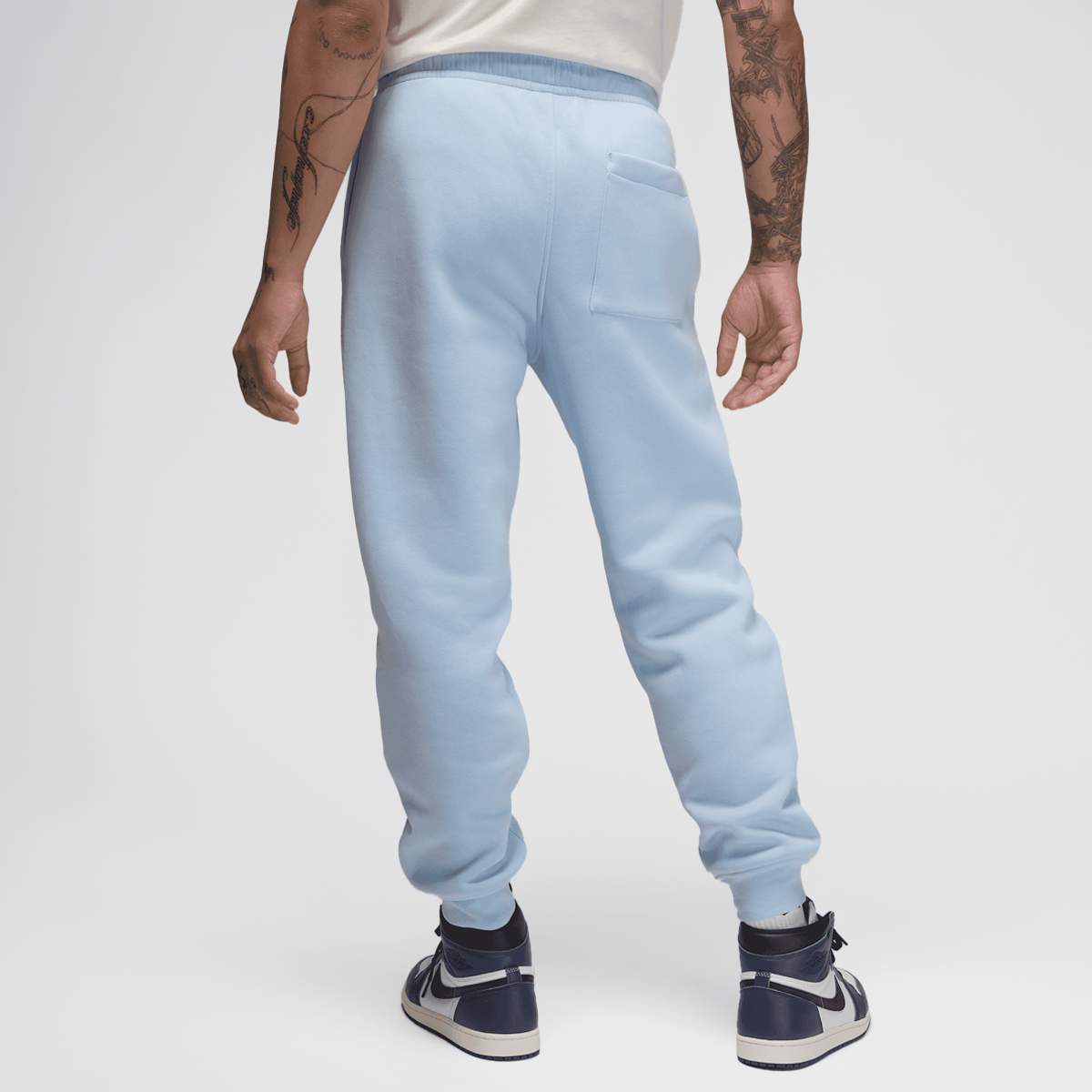 Jordan Brooklyn Fleece Pants men Trainingsbroeken blauw Maat S Kleding