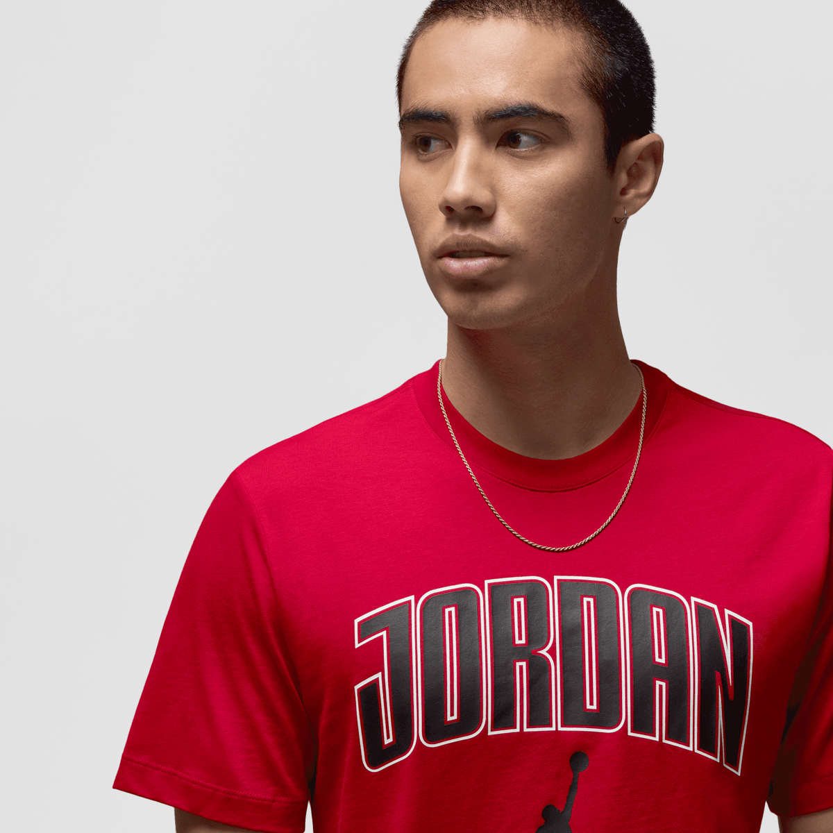 Jordan City 88 Short Sleeve Crew T-Shirt men T-Shirts & Polo's rood Maat S Kleding