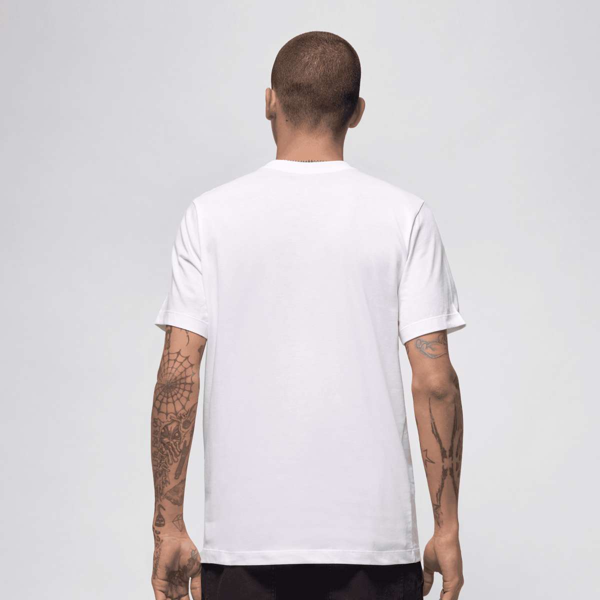Jordan Air Short Sleeve Tee men T-Shirts & Polo's wit Maat S Kleding