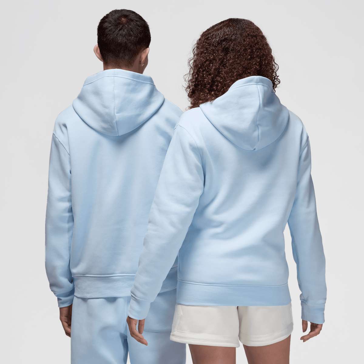 Jordan Brooklyn Fleece Pullover men Hoodies & Sweaters blauw Maat S Kleding