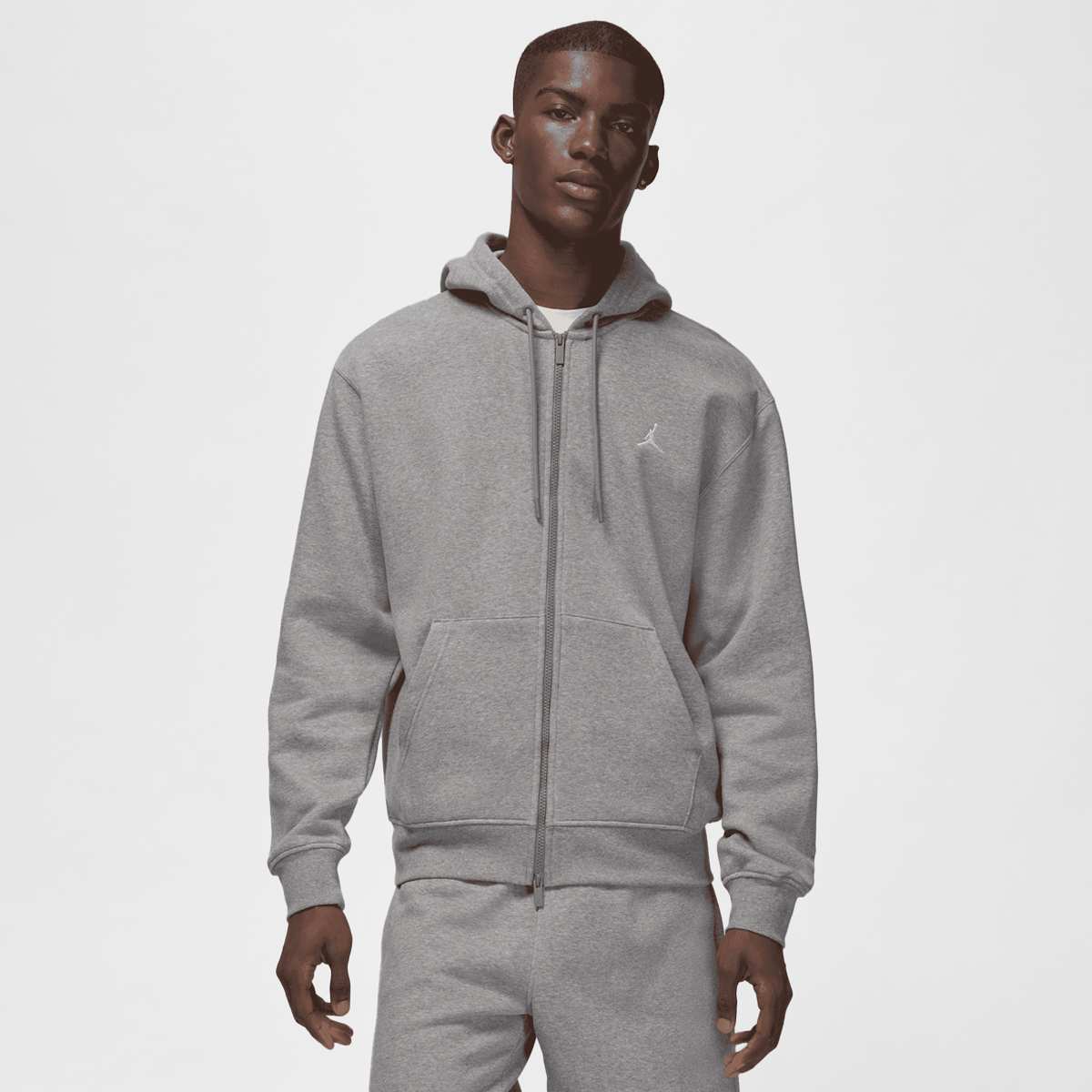 Unselected, Jordan, Brooklyn Fleece Full-Zip Hoodie, grey (Sold-out)