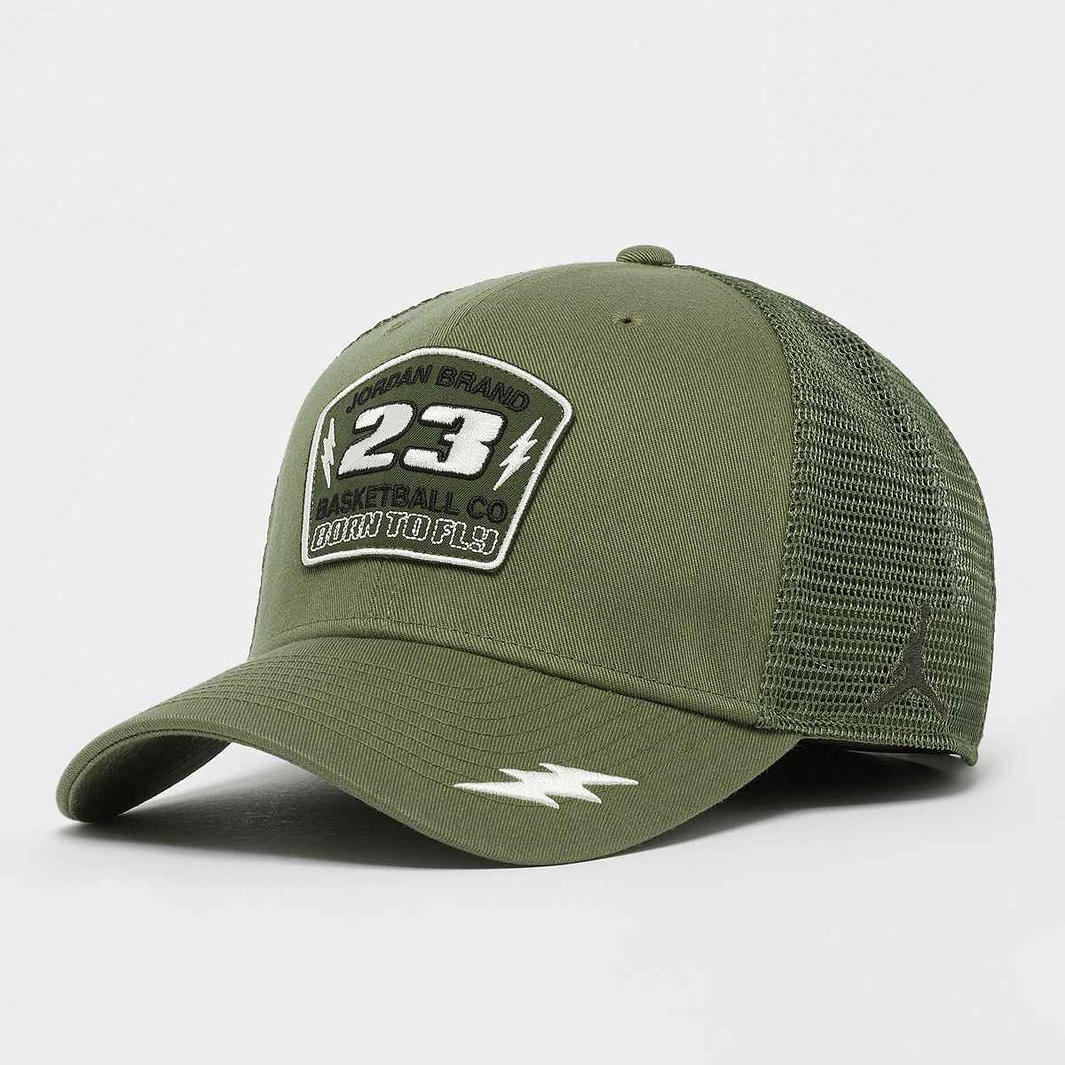 Jordan Rise Cap Club Trucker unisex Caps groen Maat L XL Accessoires