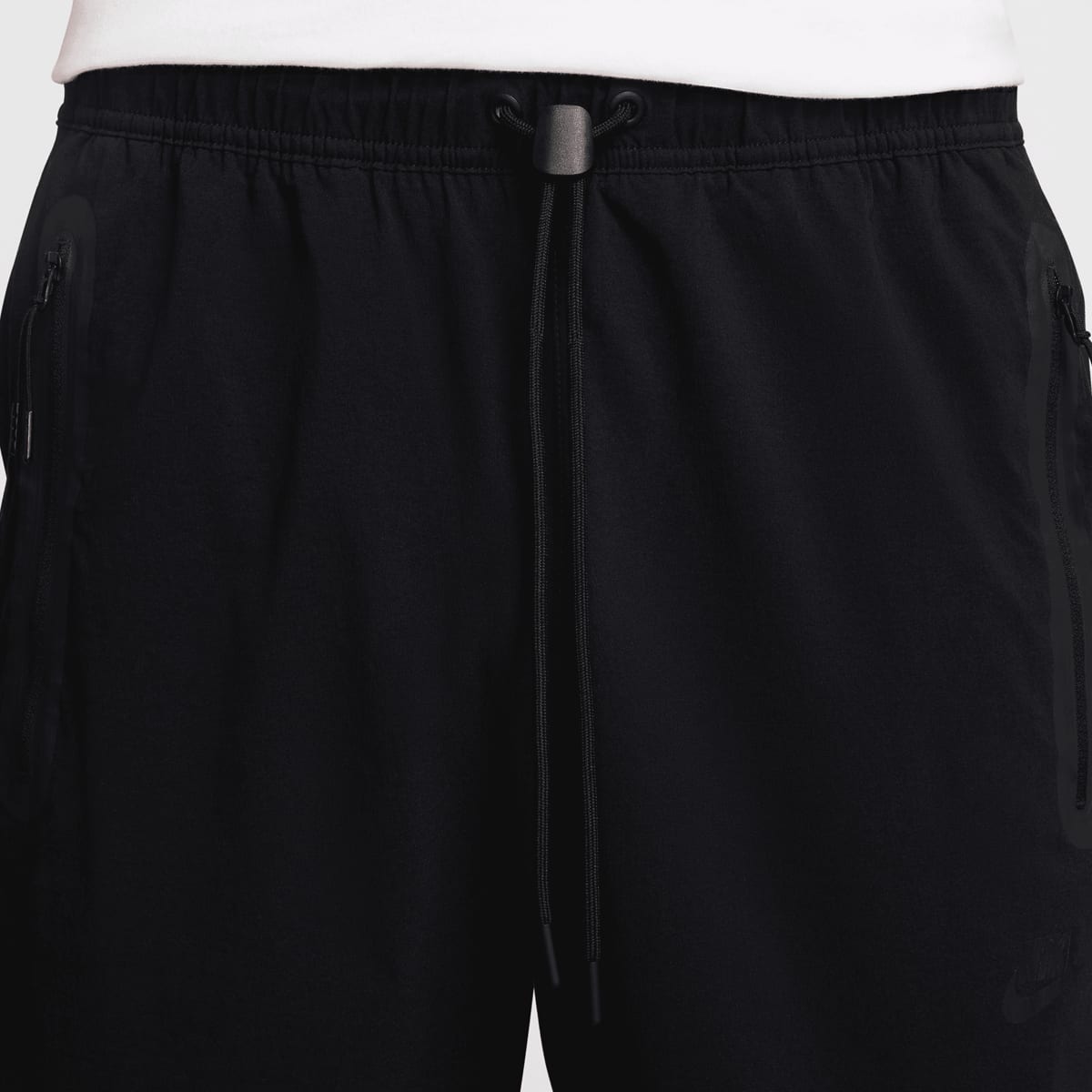 Nike Tech Woven Open Hem Pants men Trainingsbroeken zwart Maat XS Kleding