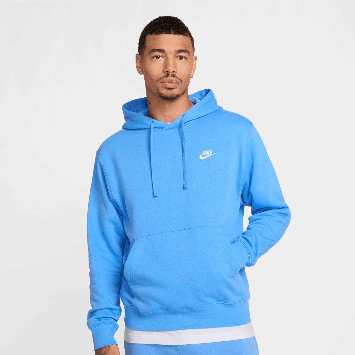 Nike, Sportswear Club Fleece Hoodie, blue