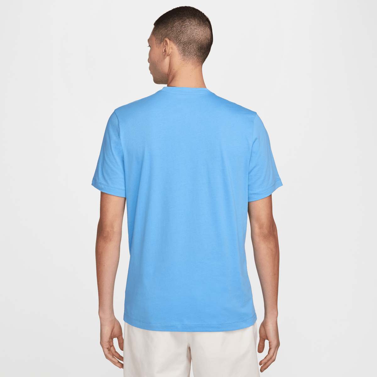Nike Sportswear Tee Just Do It men T-Shirts & Polo's blauw Maat S Kleding