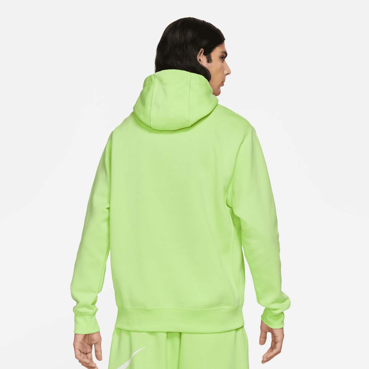 Nike Sportswear Club Fleece Hoodie men Hoodies & Sweaters groen Maat S Kleding