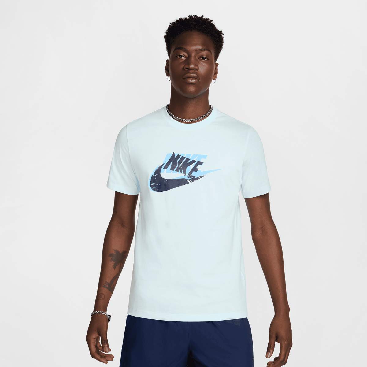 Nike Sportswear T-Shirt men T-Shirts & Polo's blauw Maat XXL Kleding