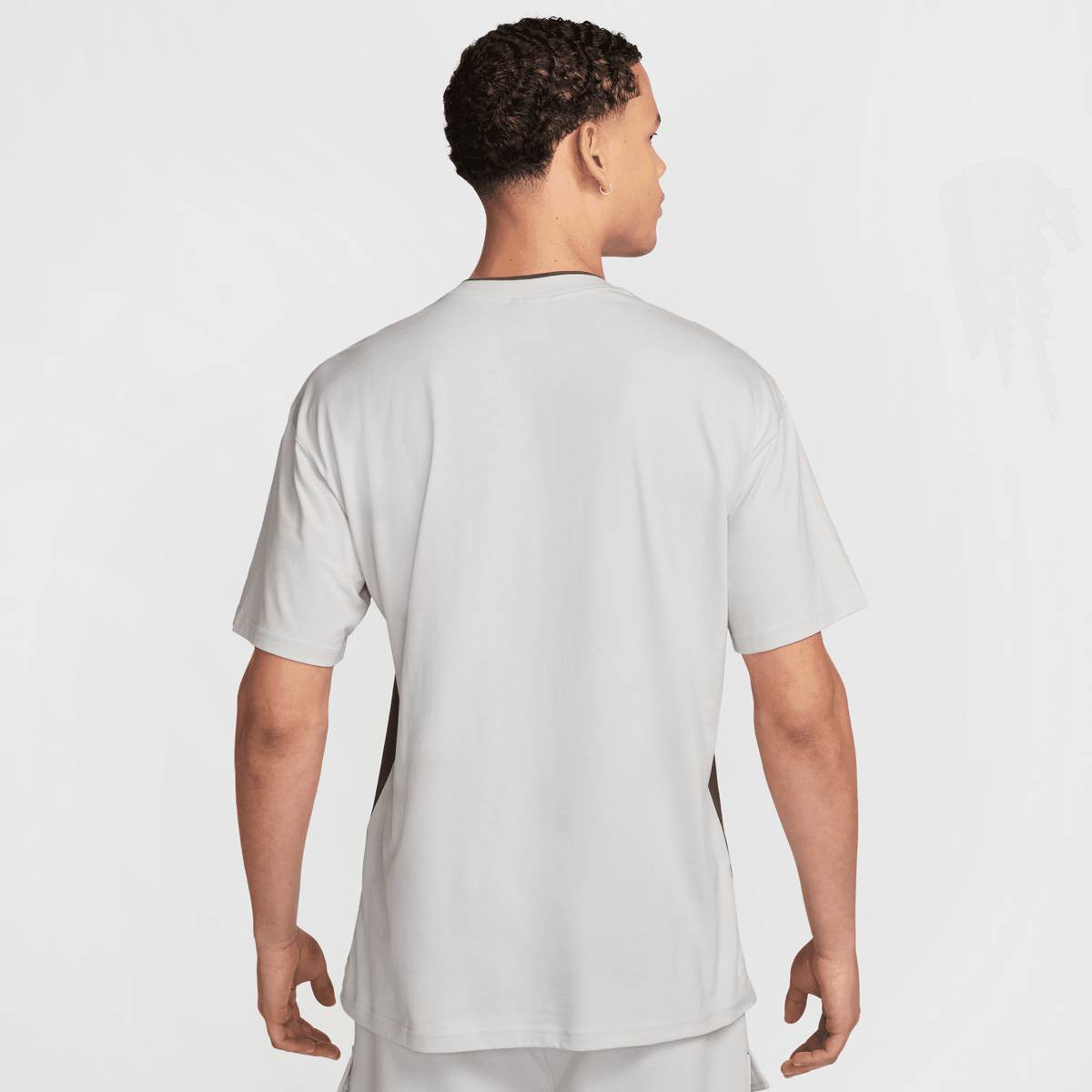 Nike Sportswear Swoosh Air Loose Fit Top men T-Shirts & Polo's grijs Maat S Kleding