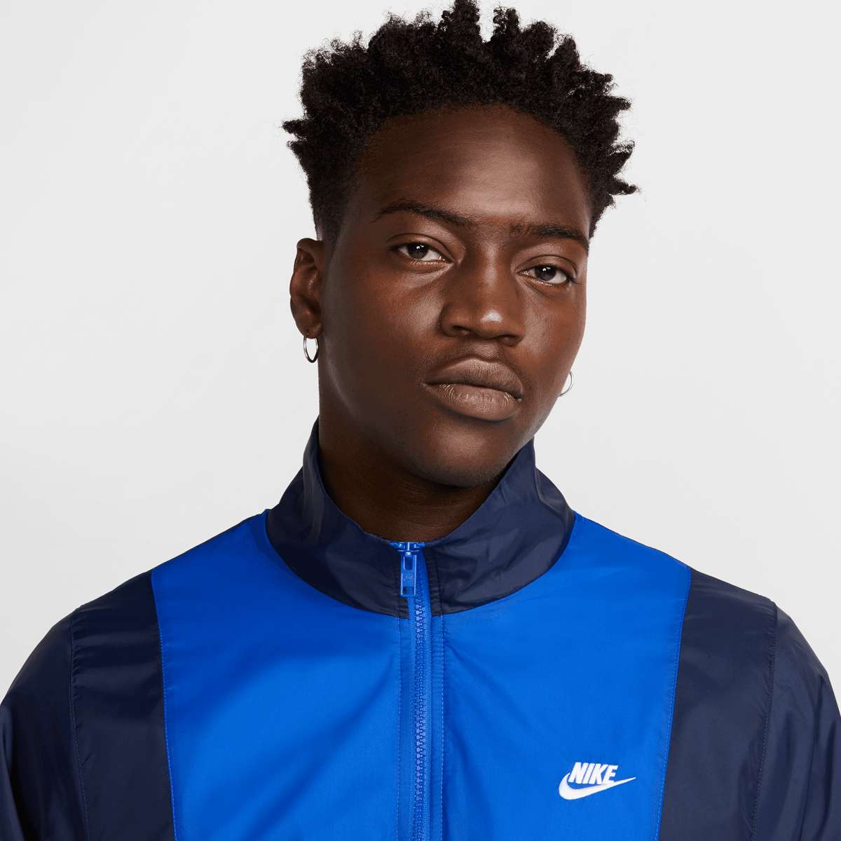 Nike Club Woven Track Suit men Trainingspakken blauw Maat S Kleding