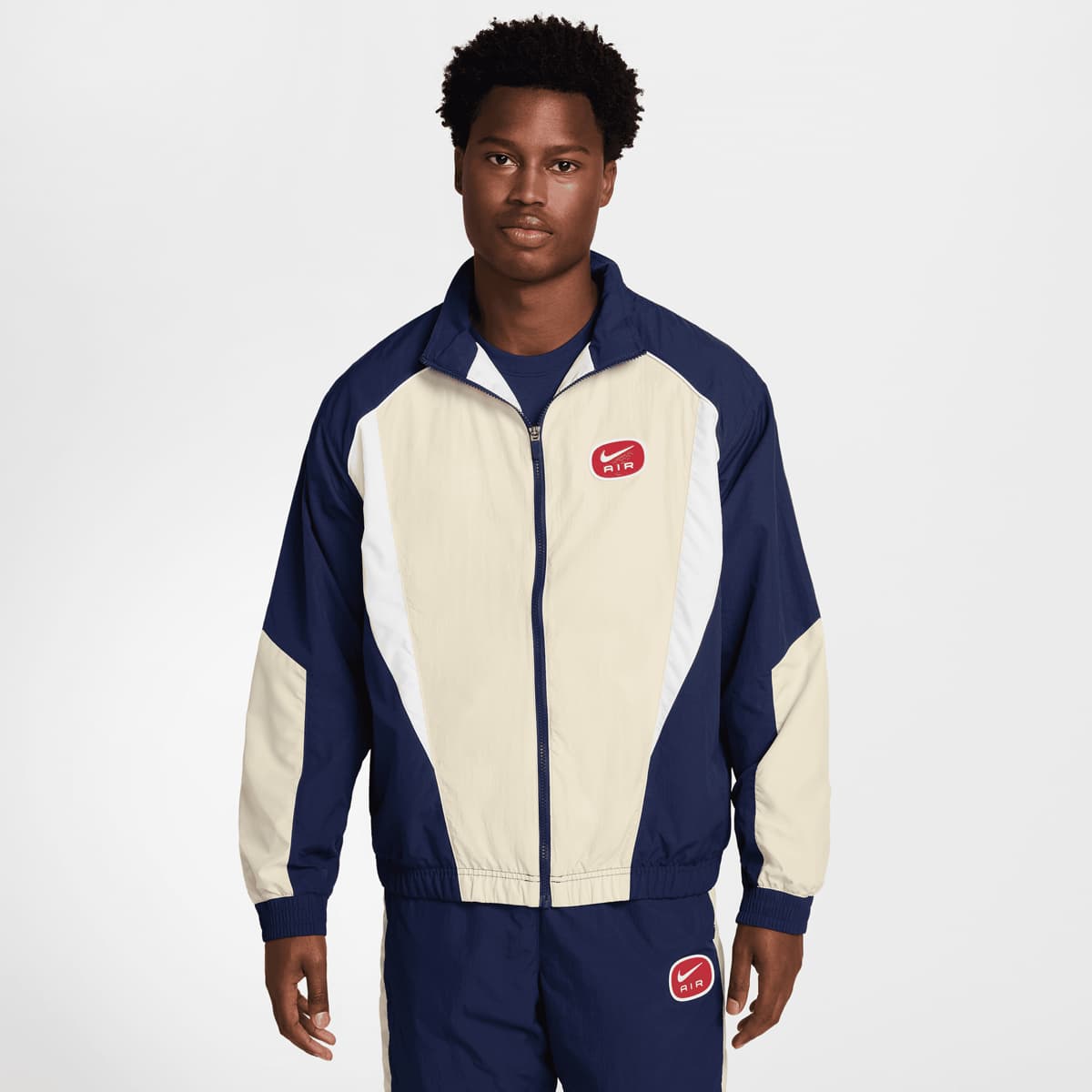 Nike, Sportswear Swoosh Air Woven Track Top, blue
