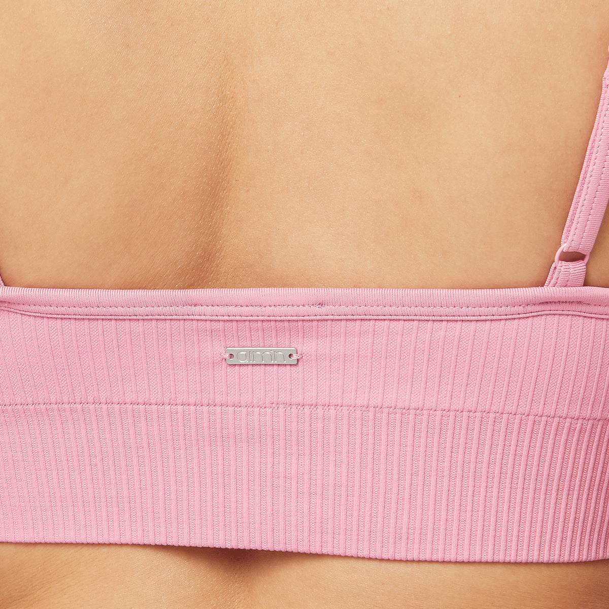 aim'n Ribbed Seamless Deep Cut Bra Onderbroeken in lichtroze formaten: XS