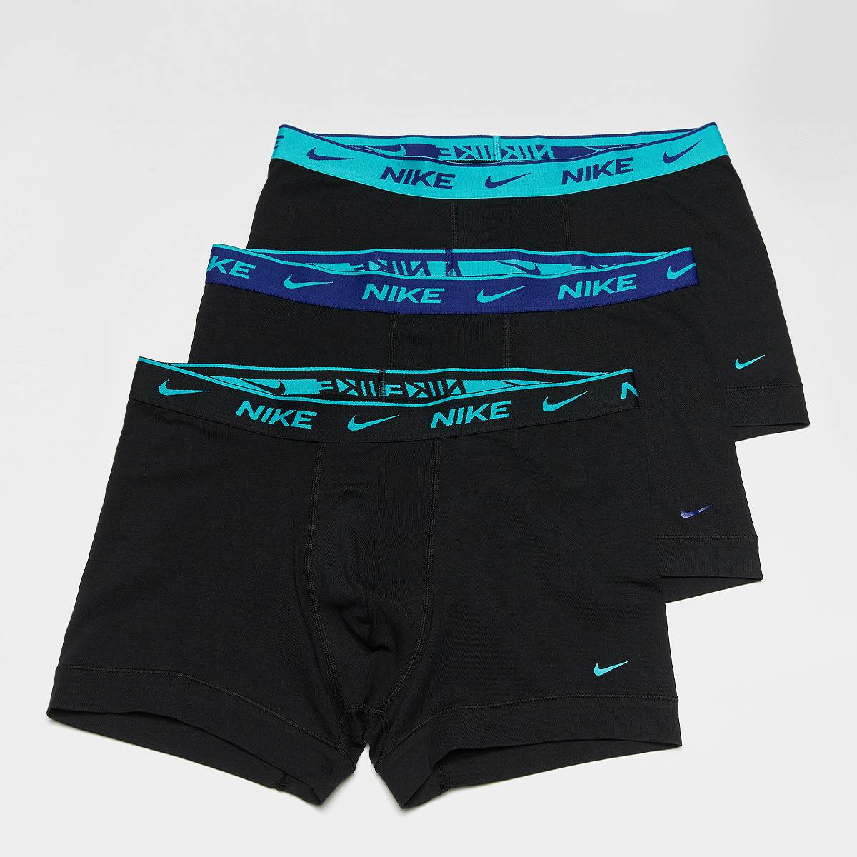 Nike Everyday Cotton Stretch black blue men Onderbroeken zwart Maat XL Kleding