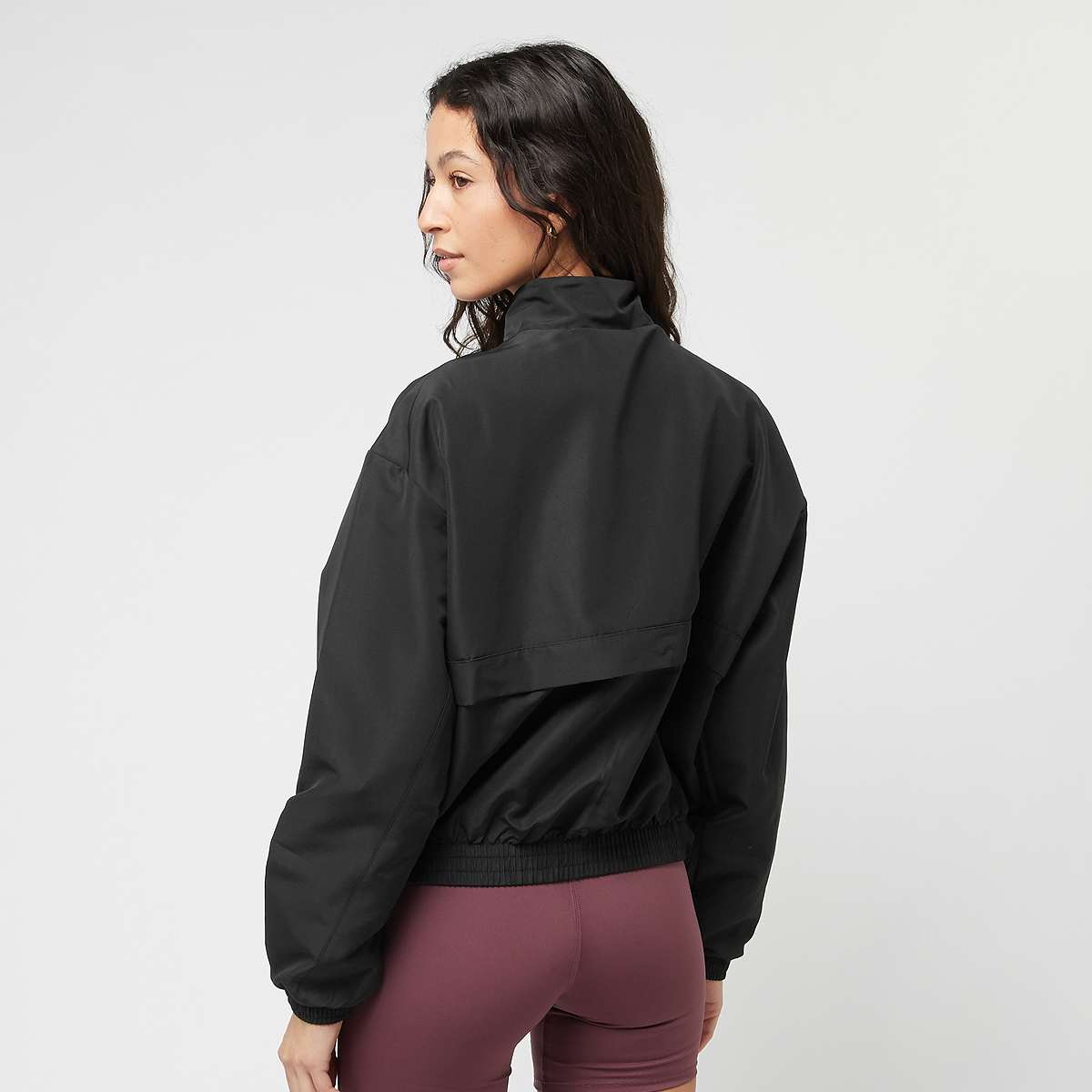 New Balance Linear Woven Jacket women Trainingspakken zwart Maat XS Kleding
