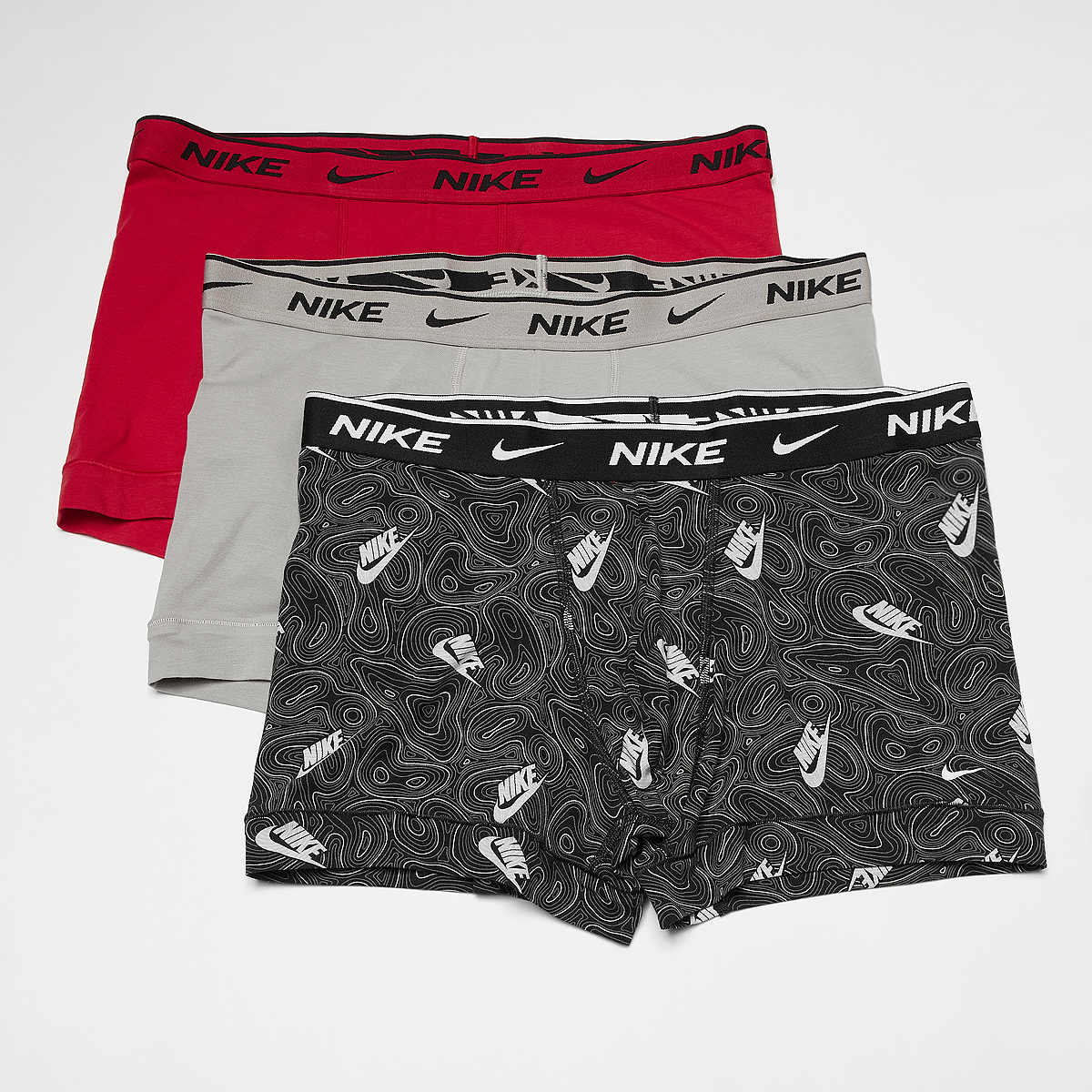 Nike, 3 PACK - Everyday Cotton Stretch  blue, grey, multi-colour