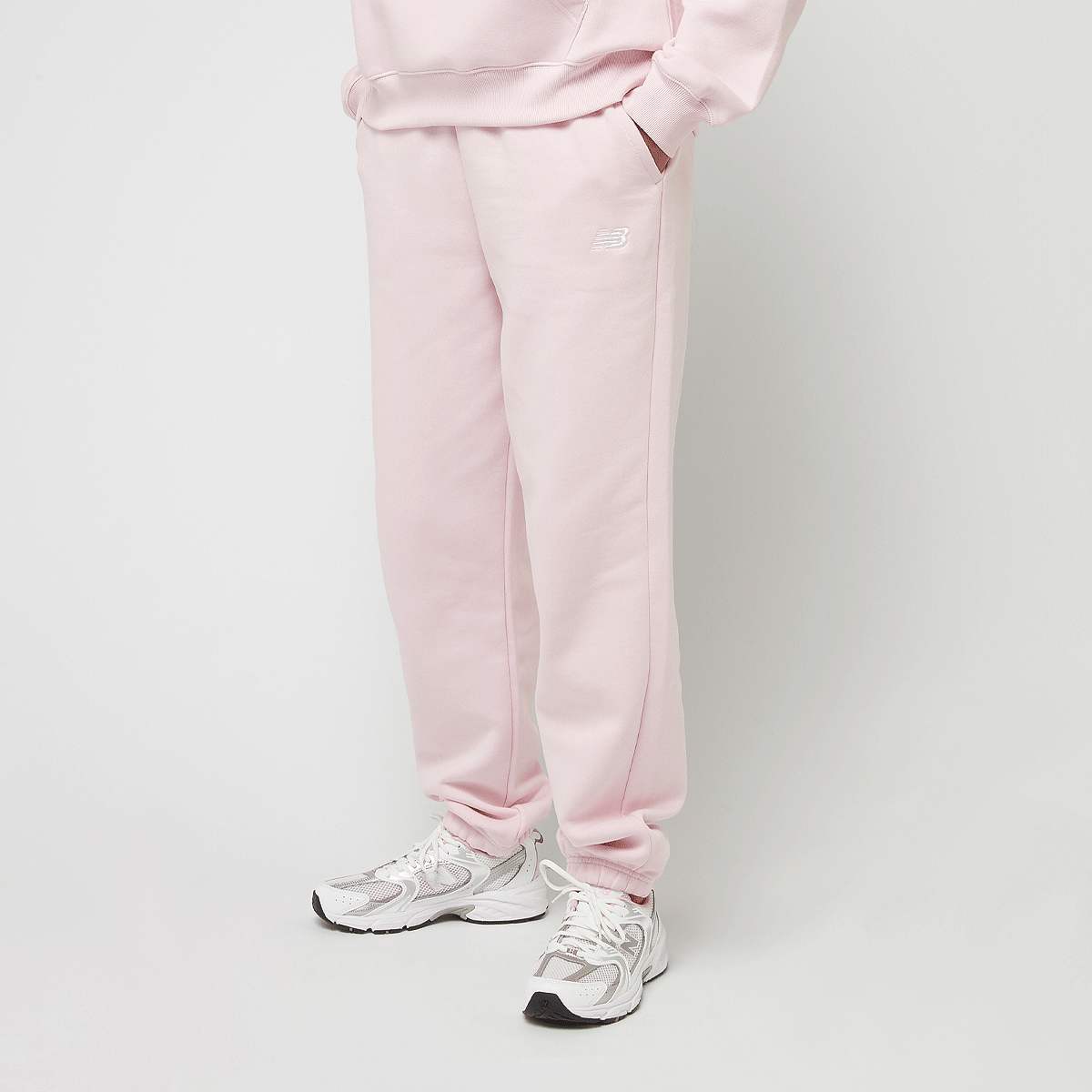 New Balance, Sport Essential Fleece Jogger, light pink