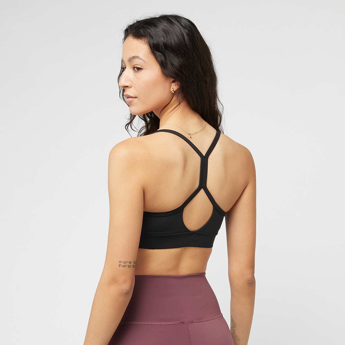 New Balance Essential Yoga Bra women Onderbroeken zwart Maat XS Kleding