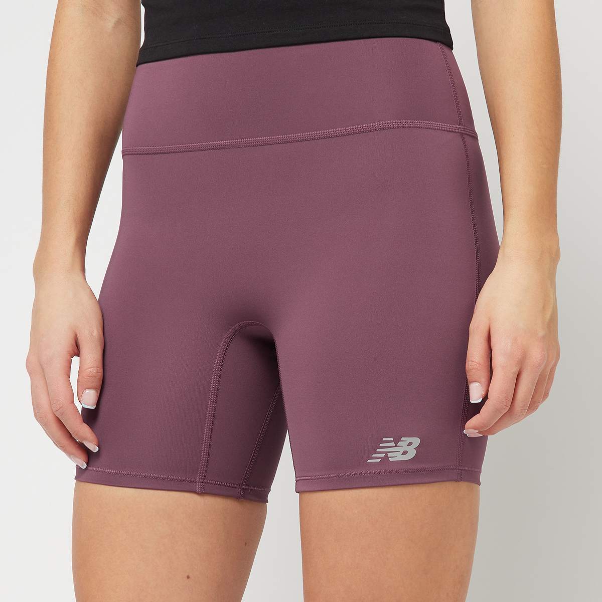 New Balance Script High Rise Short women Leggings roze Maat XS Kleding