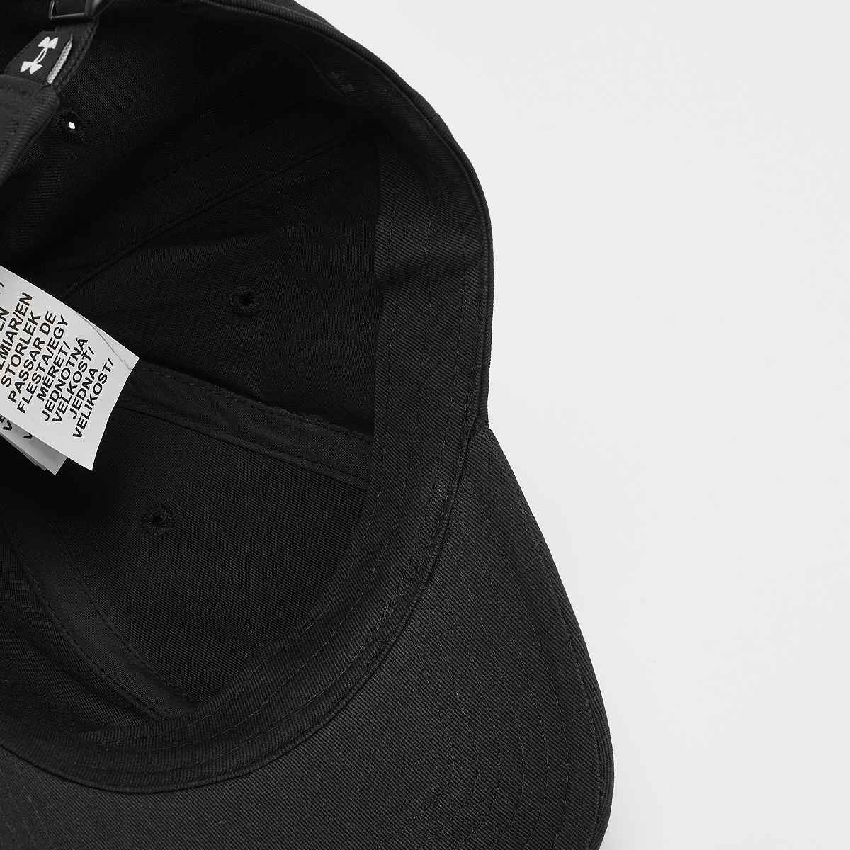 Under Armour Sportstyle Metal ADJ unisex Caps zwart Maat ONE SIZE Accessoires