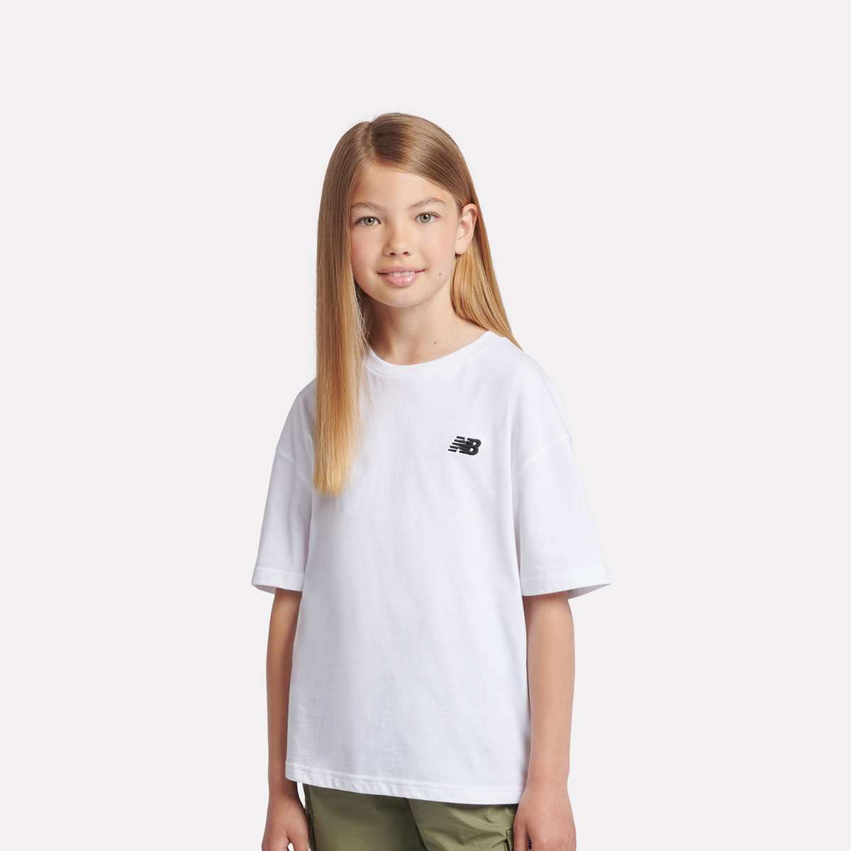 New Balance Jersey Small Logo Tee unisex T-Shirts wit Kleding