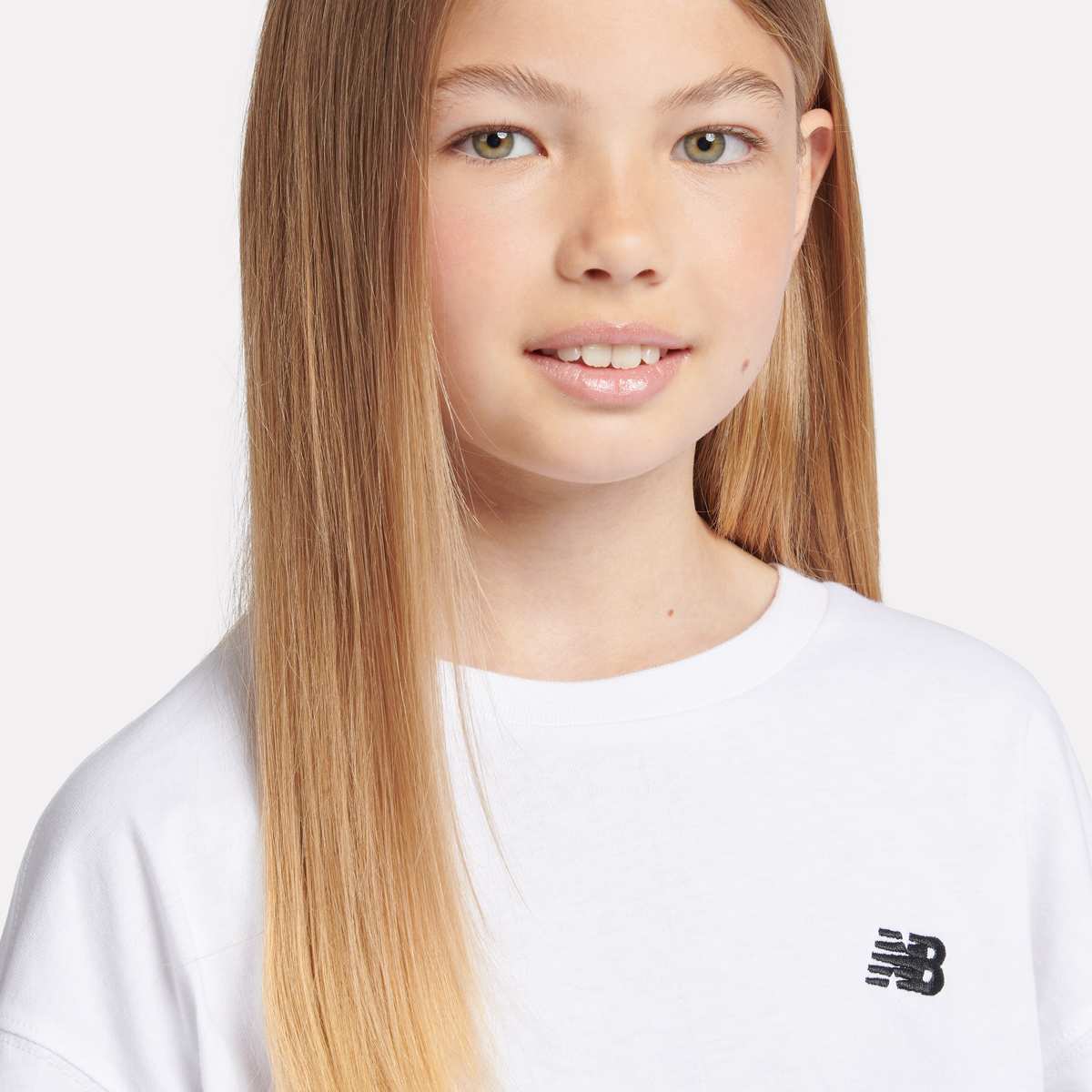 New Balance Jersey Small Logo Tee unisex T-Shirts wit Kleding