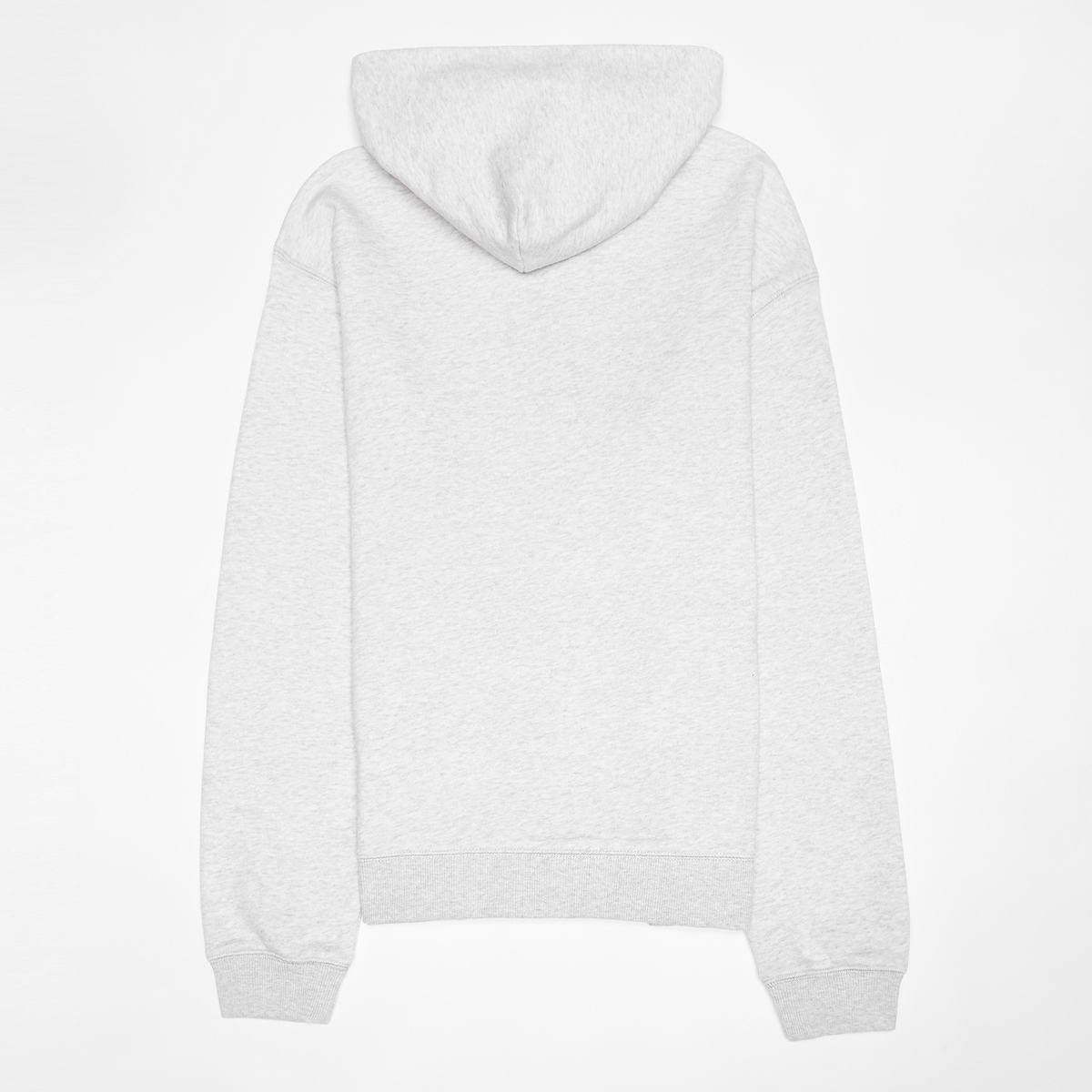 New Balance French Terry Small Logo Full Zip Hoodie unisex Hoodies & Sweaters grijs Kleding
