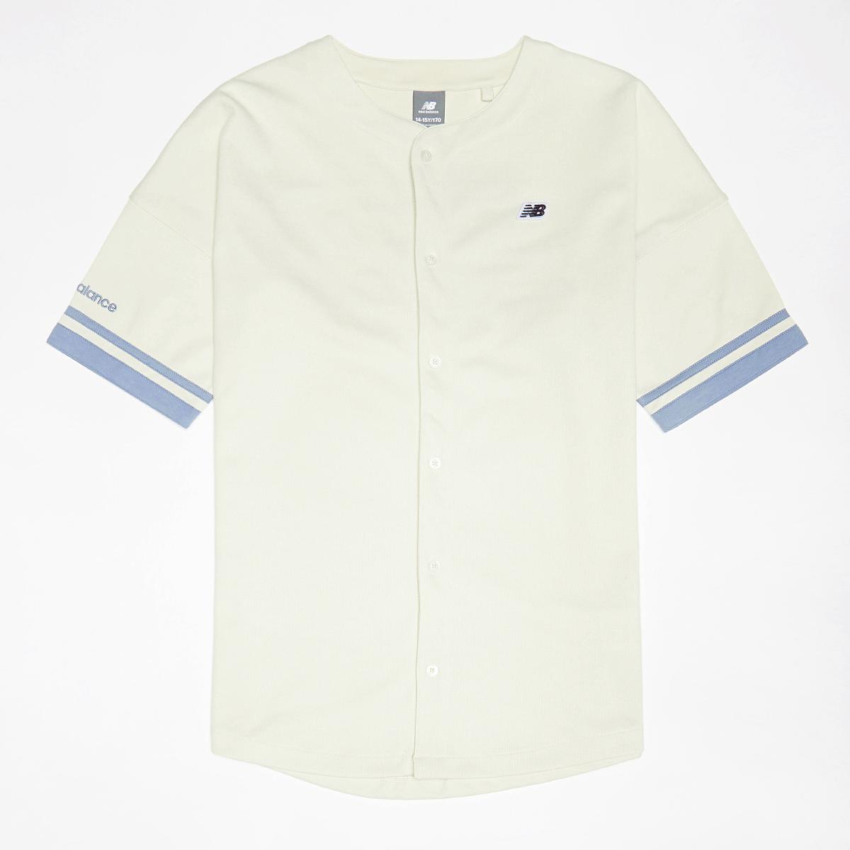 New Balance Premium Baseball Shirt unisex T-Shirts beige Kleding
