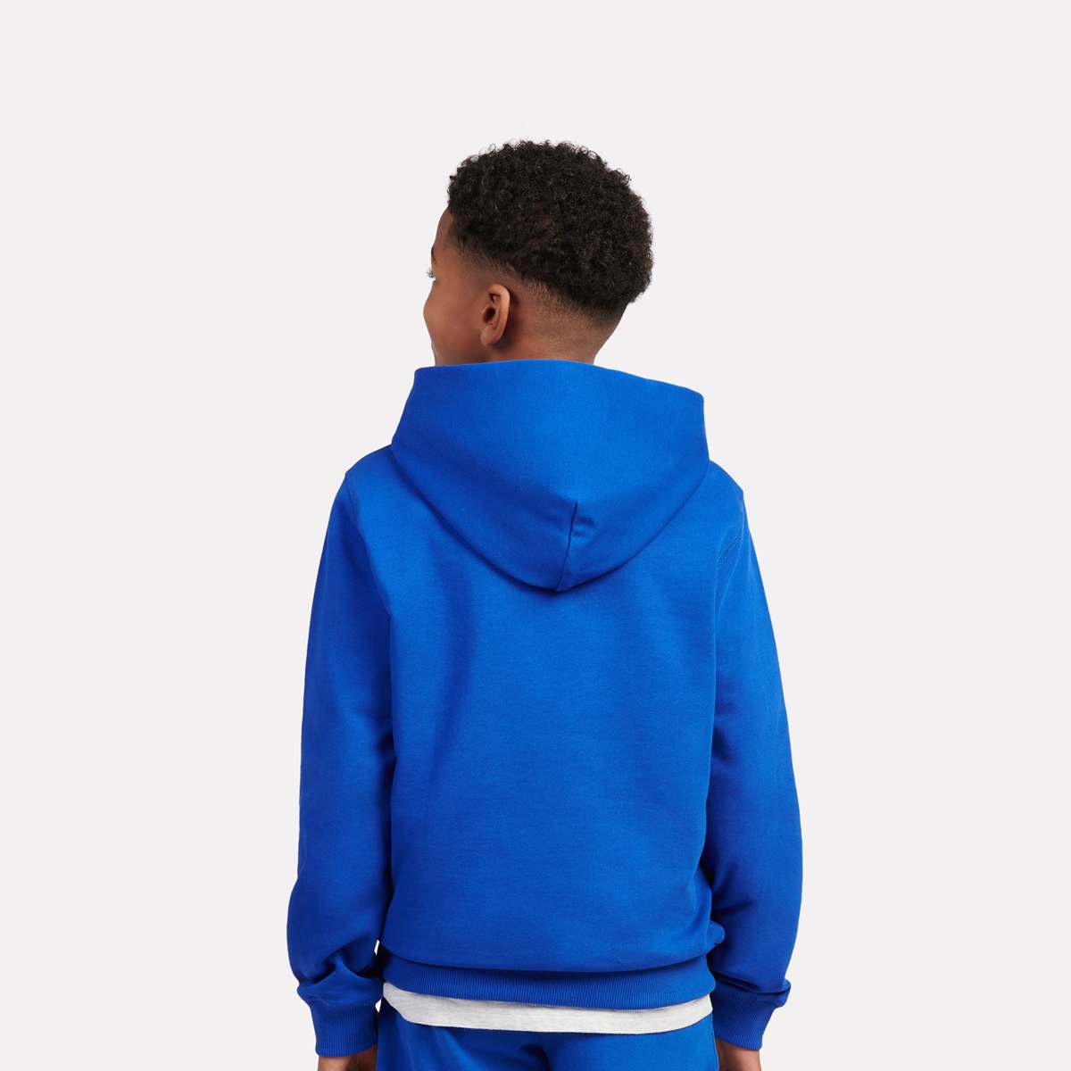 New Balance French Terry Small Logo Hoodie unisex Hoodies & Sweaters blauw Kleding