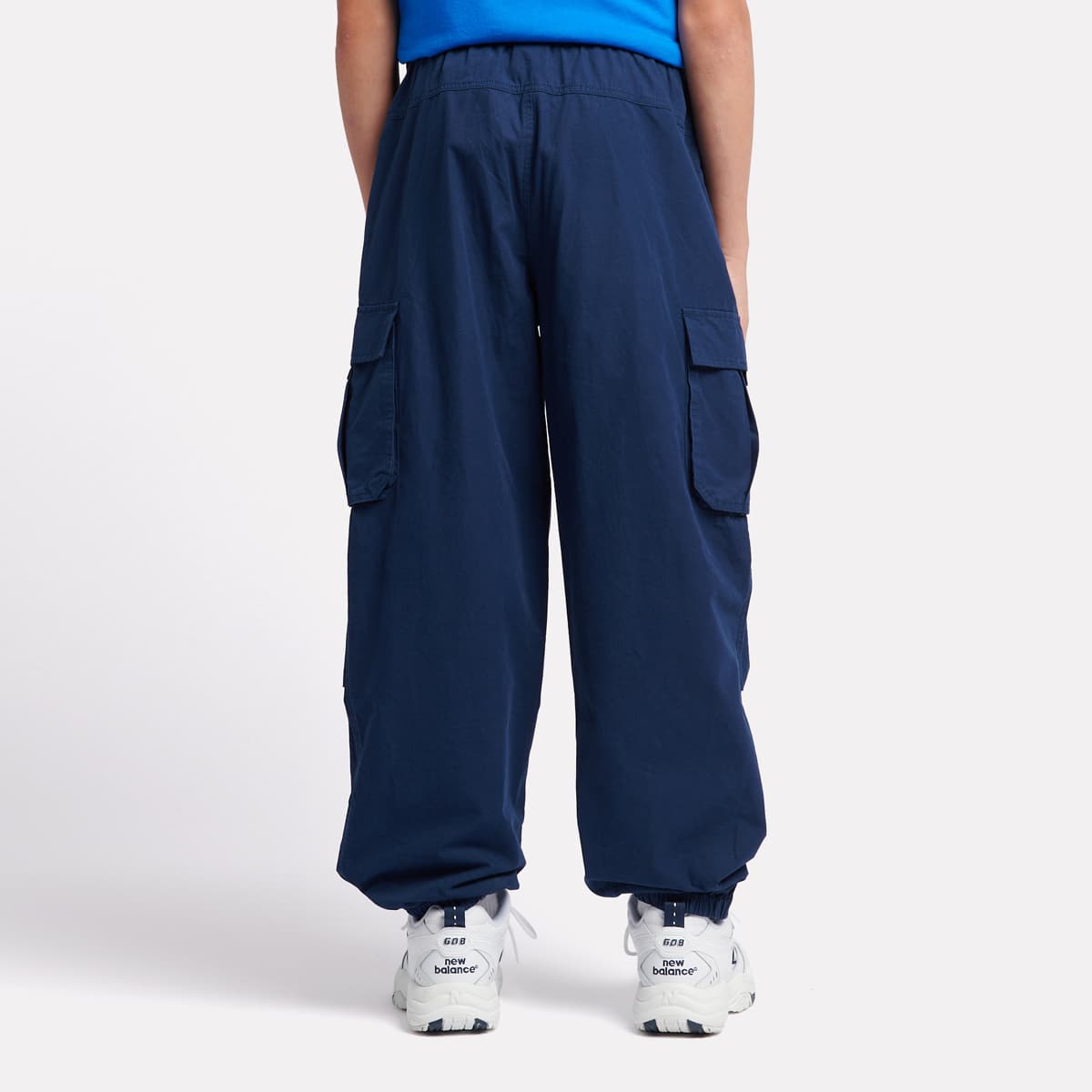 New Balance Premium Parachute Trouser unisex Cargobroeken blauw Kleding