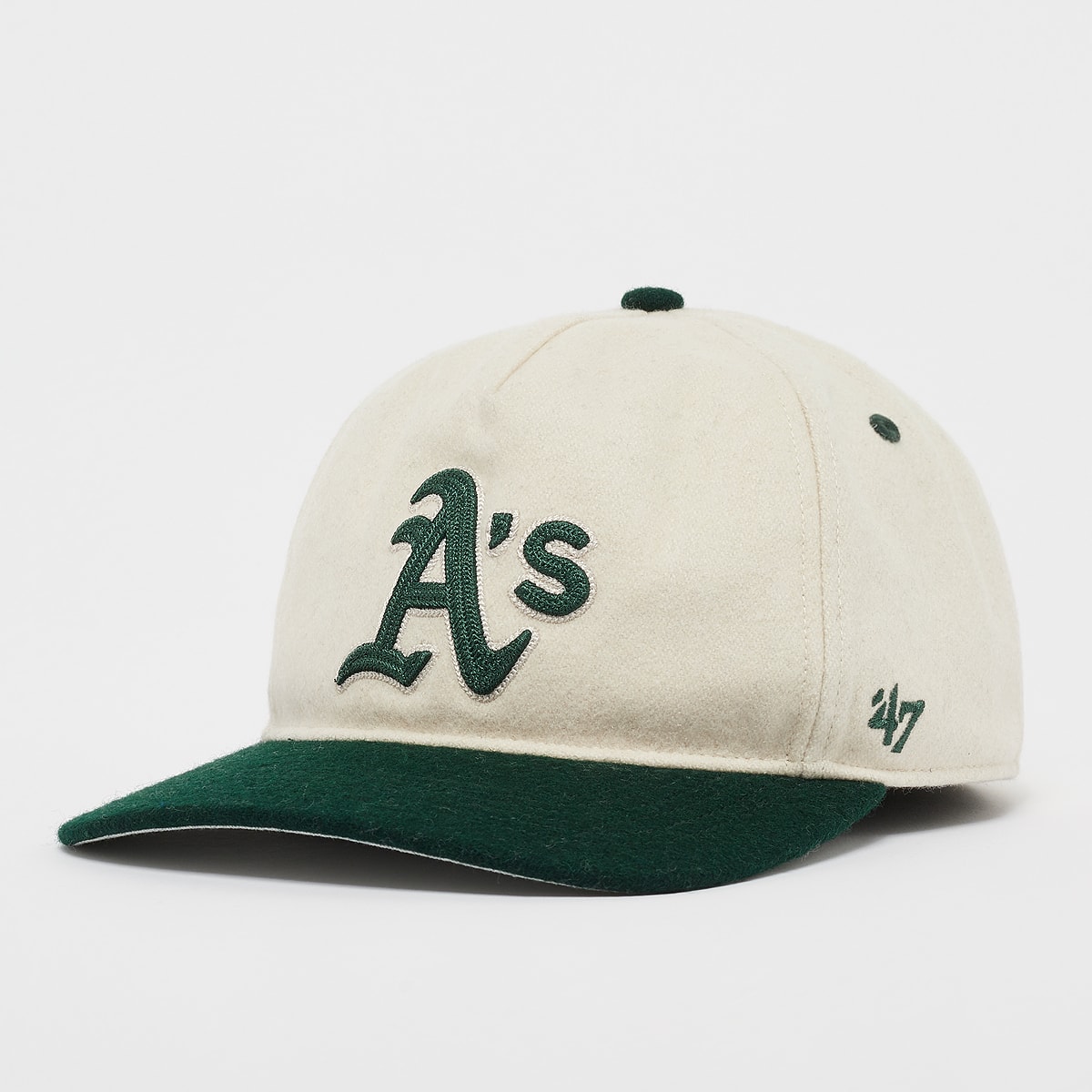 '47 Hitch Chain Stitch MLB Oakland Athletics unisex Caps beige Maat ONE SIZE Accessoires