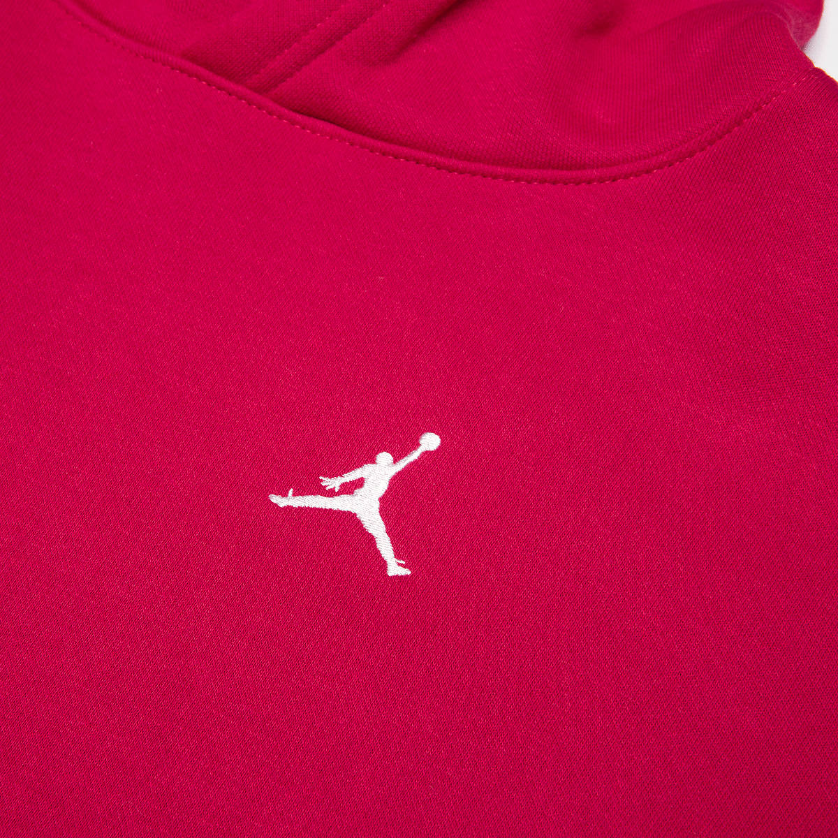 Jordan Michael Brooklyn Fleece Pullover unisex Hoodies & Sweaters rood Maat 128-132 Kleding