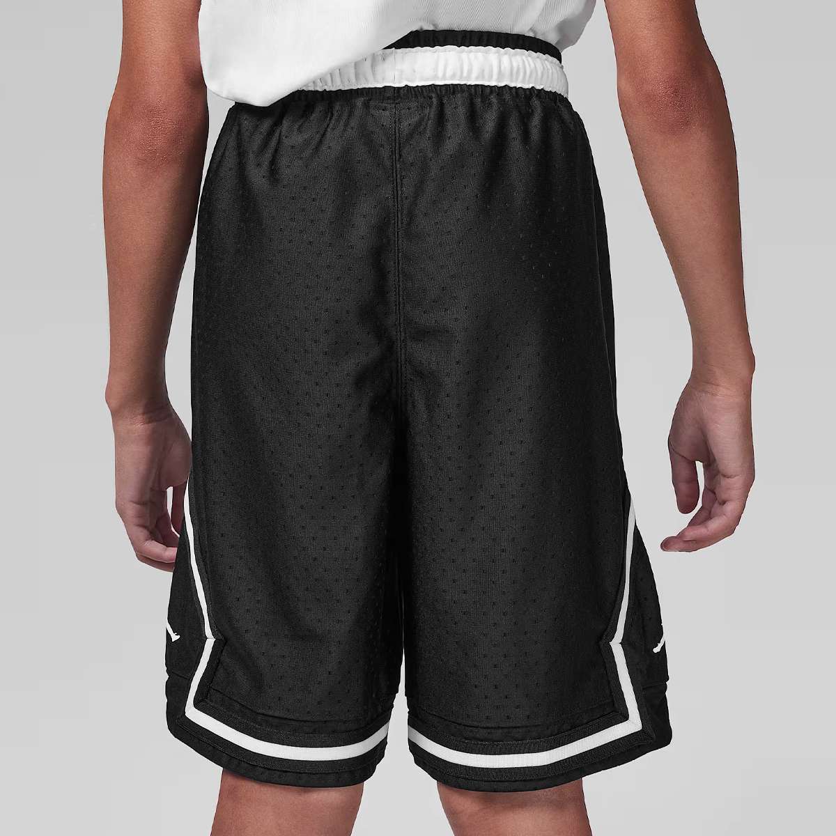 Jordan Dri-Fit Sport Diamond Shorts unisex shorts zwart Maat 128-132 Kleding