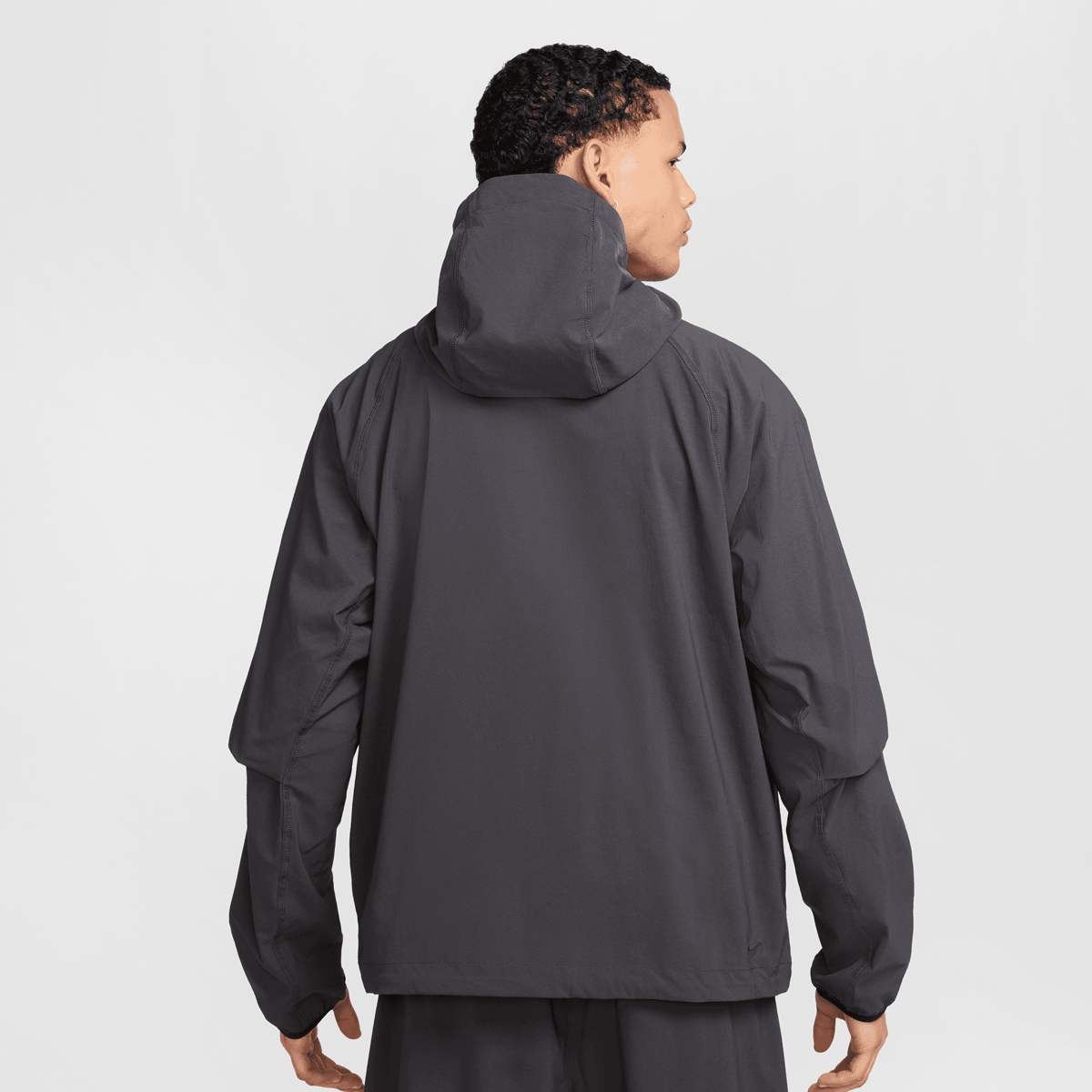 Nike Tech Woven Full-Zip Windrunner Jacket men Trainingspakken grijs Maat S Kleding